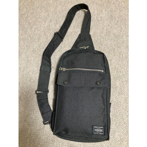 PORTER SMOKY SLING SHOULDER BAG Black [EX] Men’s Item Limited From JAPAN