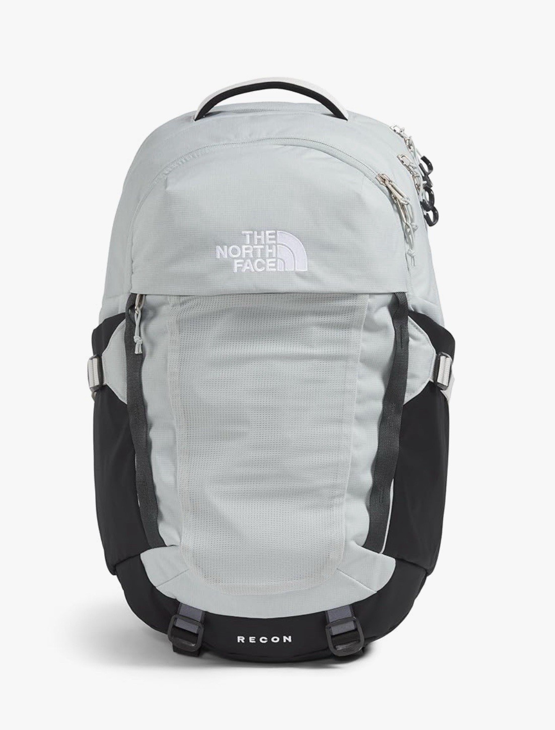 THE NORTH FACE Recon Backpack, Tin Grey Dark Heather/TNF Black NPF, One Size
