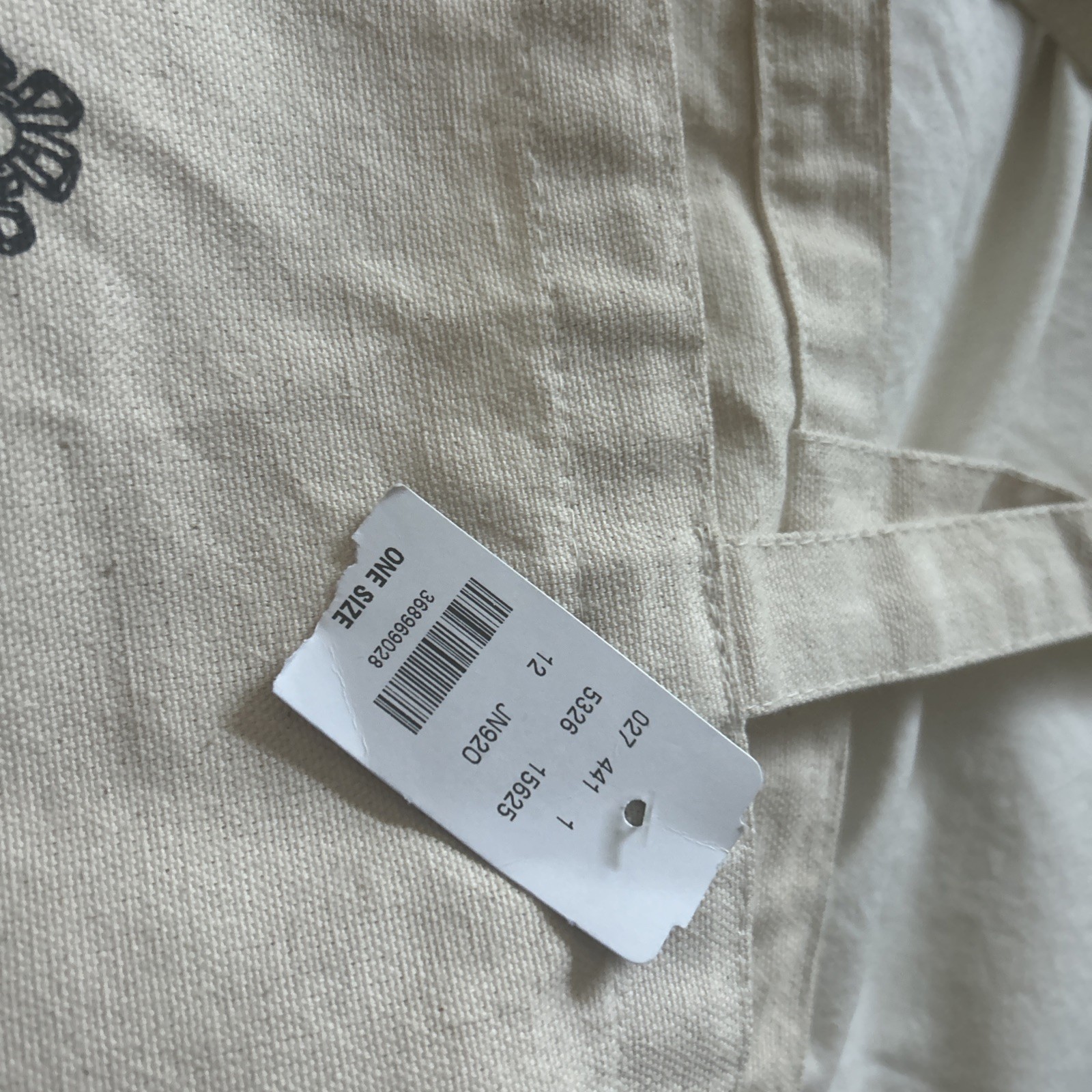 Brooks Brothers – Logoed Organic Cotton Canvas Tote Bag New With Tags