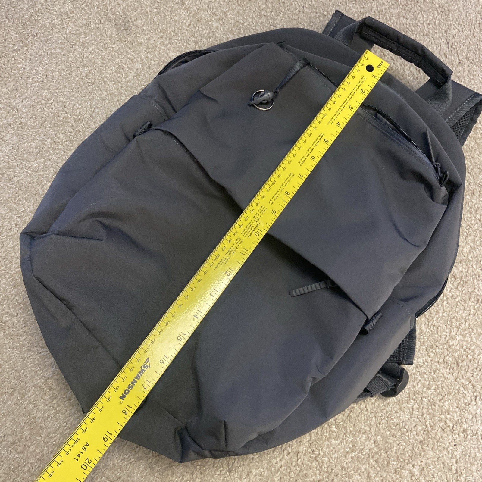 UNIQLO Functional Backpack PC Bag WORK SCHOOL Gray Unisex