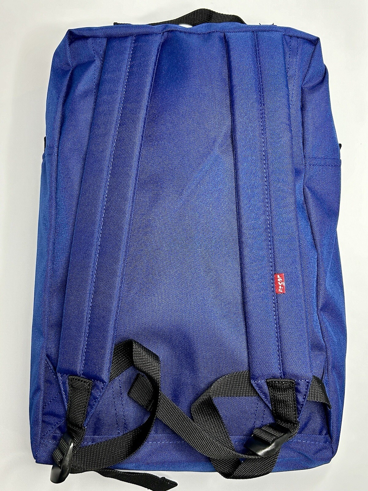 Levi’s L-Pack Slim Backpack Blue W/ Grey Stripe And Black Accents