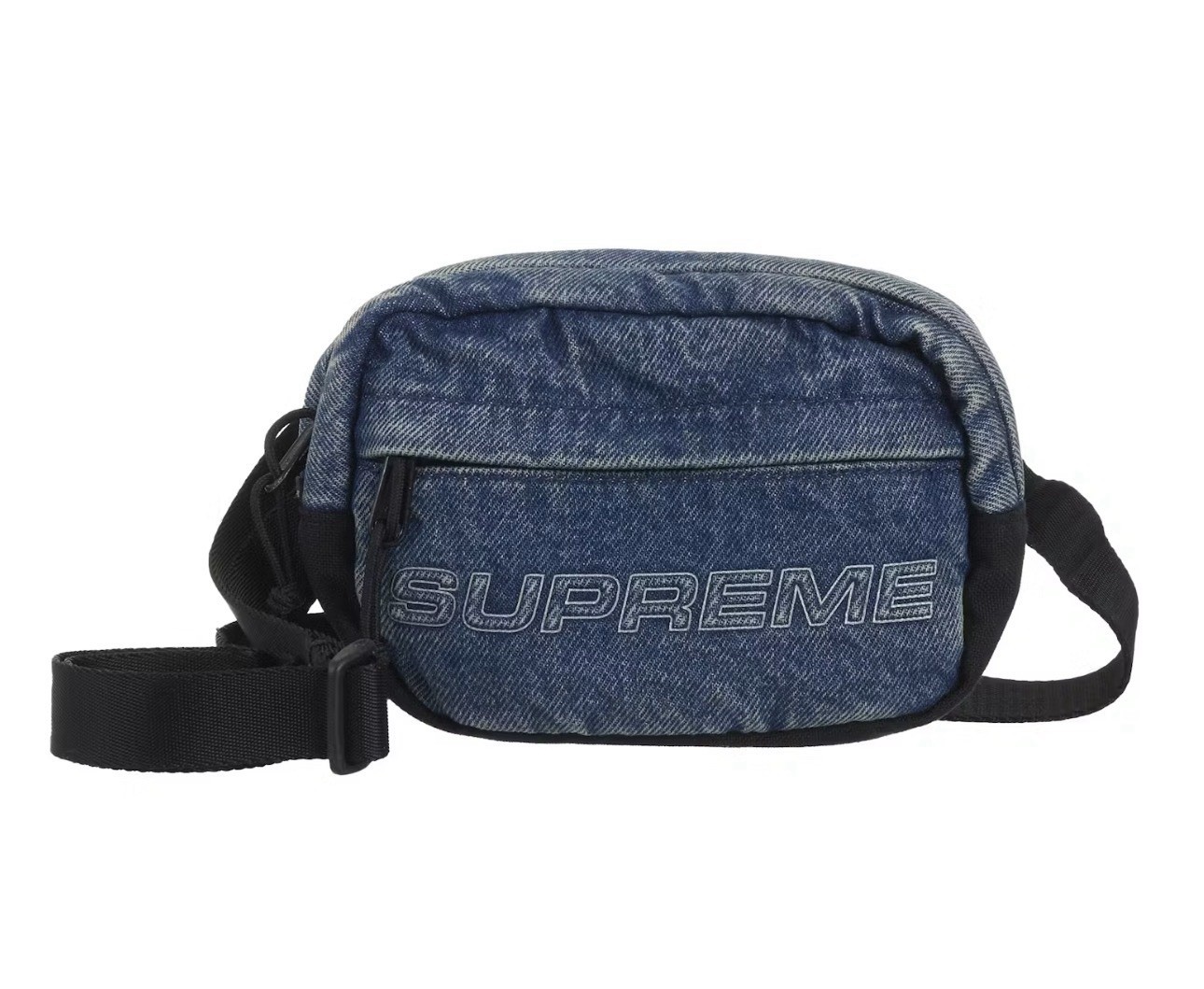 Supreme Washed Indigo Denim Mini sholder/crossbody bag FW25 NWT