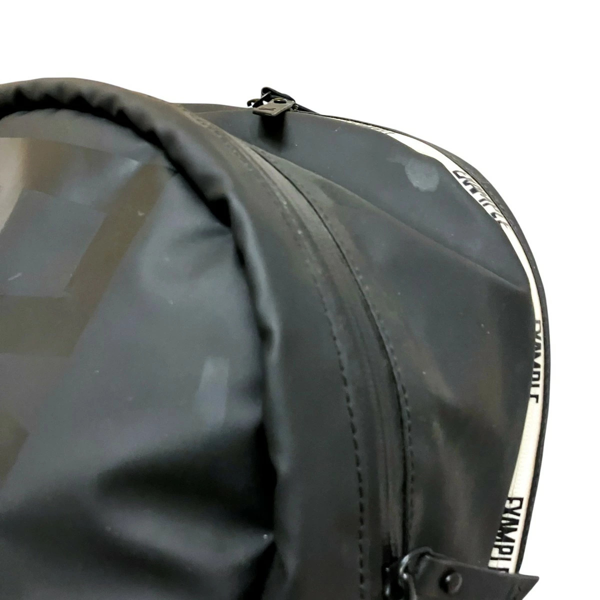 Import duty included for US buyers MAKAVELIC x EXAMPLE Backpack Black 11.8in x