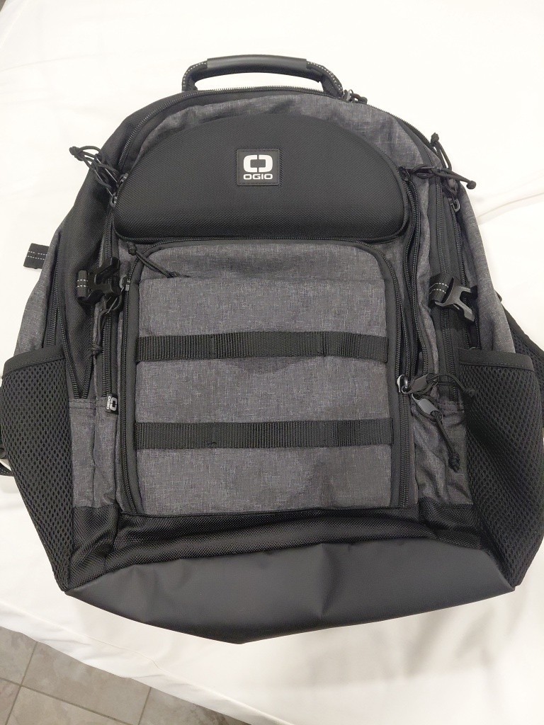 OGIO Prospect Tech Vault Carry-On LPS Laptop Backpack, Dark Static