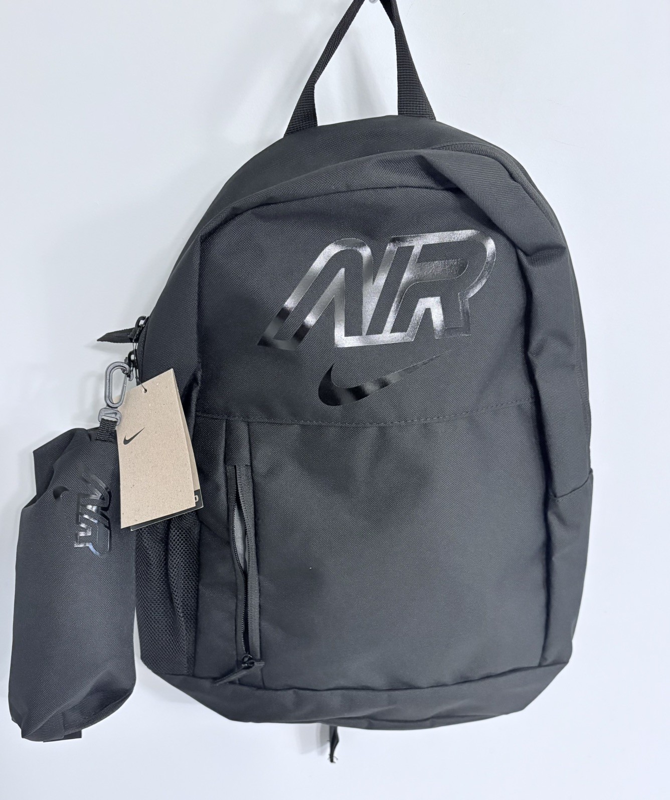 Nike Elemental Air 18” Backpack w/ Pencil Case Black Swoosh School Travel