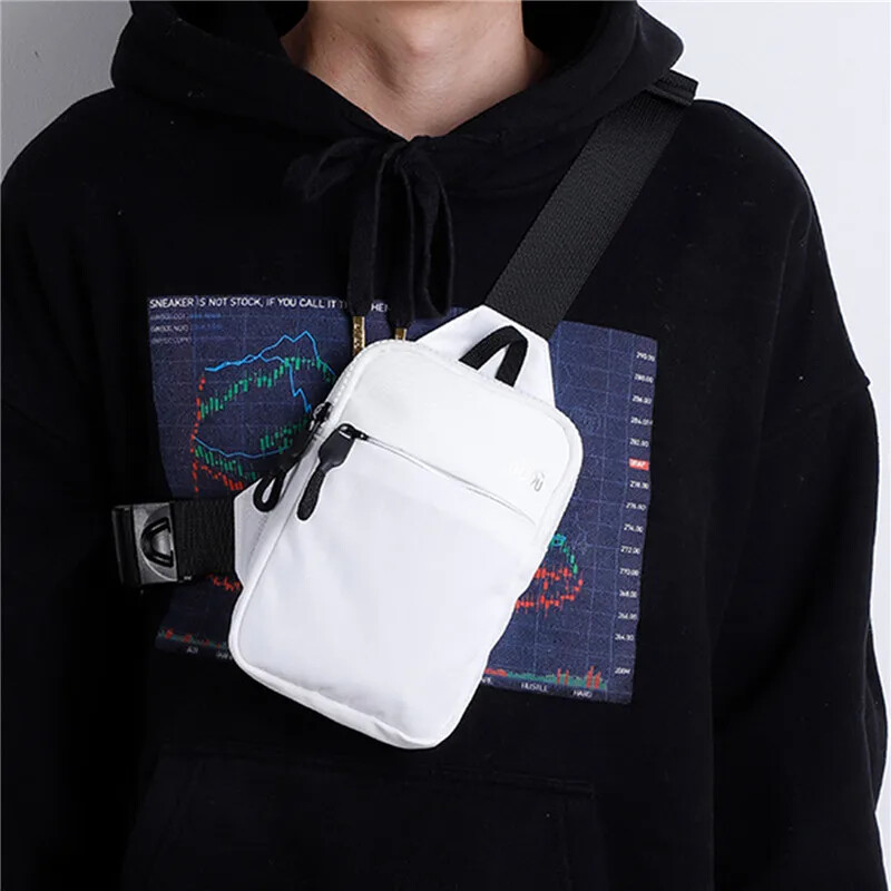 Mini Sling Bag for Men Women Small Crossbody Bag Phone Chest Bag for Traveling