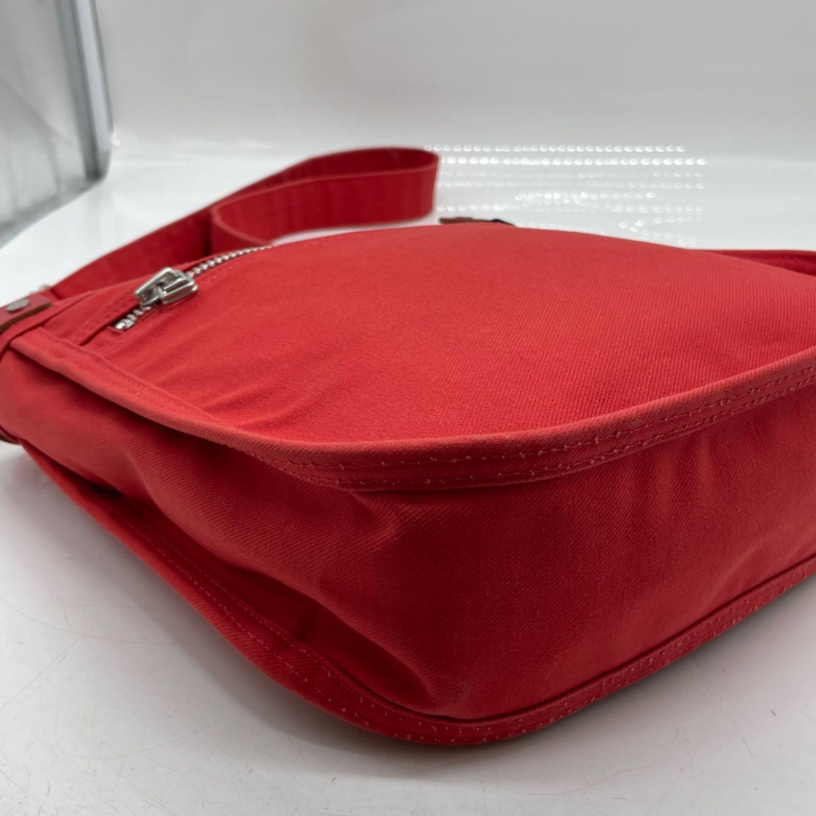 Porter Girl Naked Shoulder Bag Red 30cm x 27cm x 9cm Good Condition