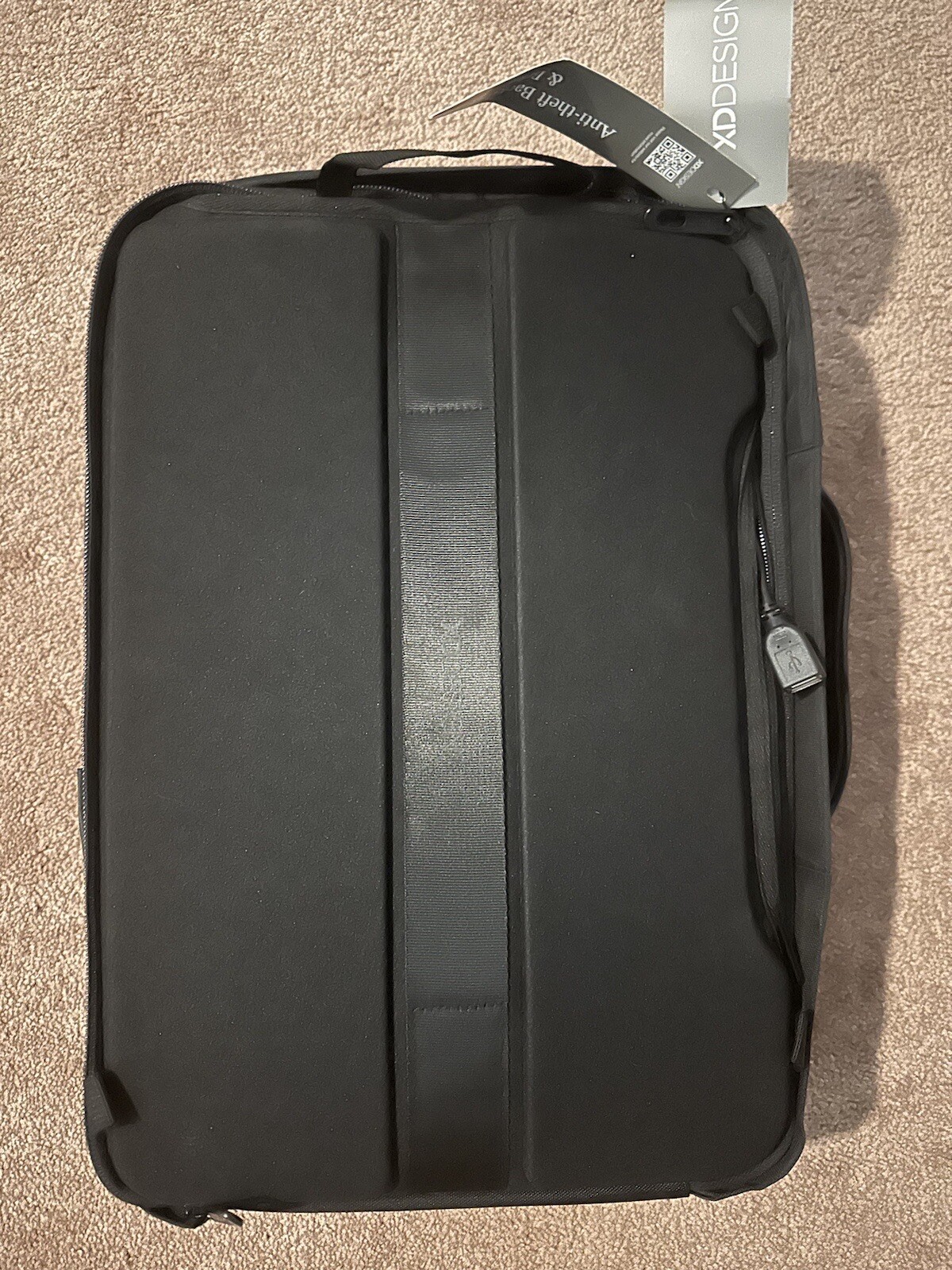 XD Design Bobby Backpack Anti-Theft Laptop Bag Essity Logo Briefcase