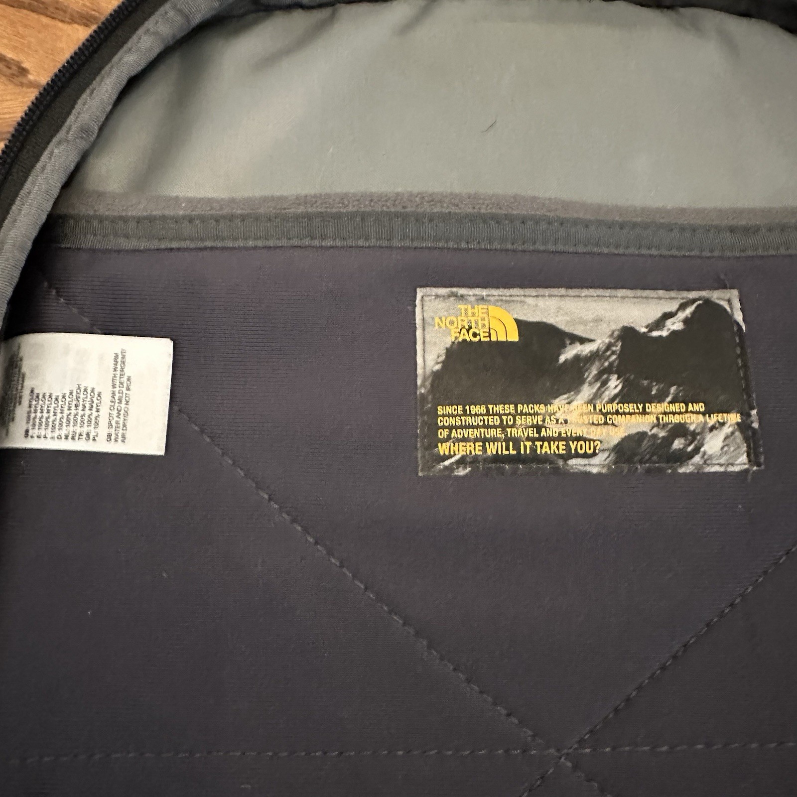 The North Face Surge Backpack Black FlexVent Laptop Travel School Bag Clamshell