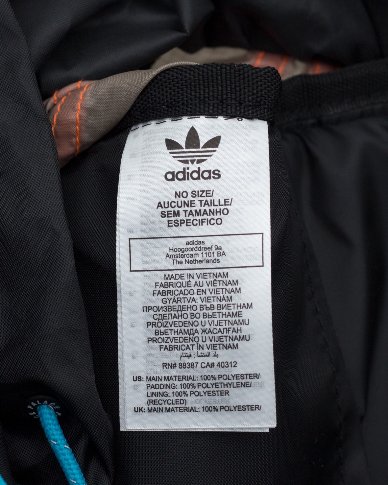 Rare Adidas x Palace Skateboards Nature City Functional Backpack HP1793
