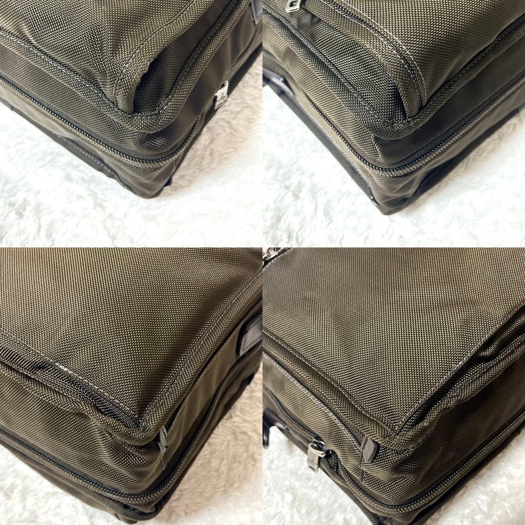 TUMI ALPHA2 business bag 2way expandable brown