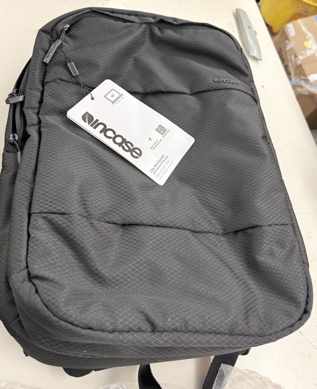 Incase City Compact Backpack – Diamond Ripstop, 16” Laptop, School/Work Bag