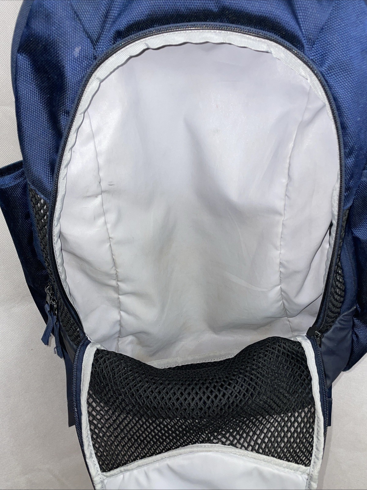 Nike Max Air Vapor Backpack Dark Blue Padded Air Straps 19” x 13” x 6” D4