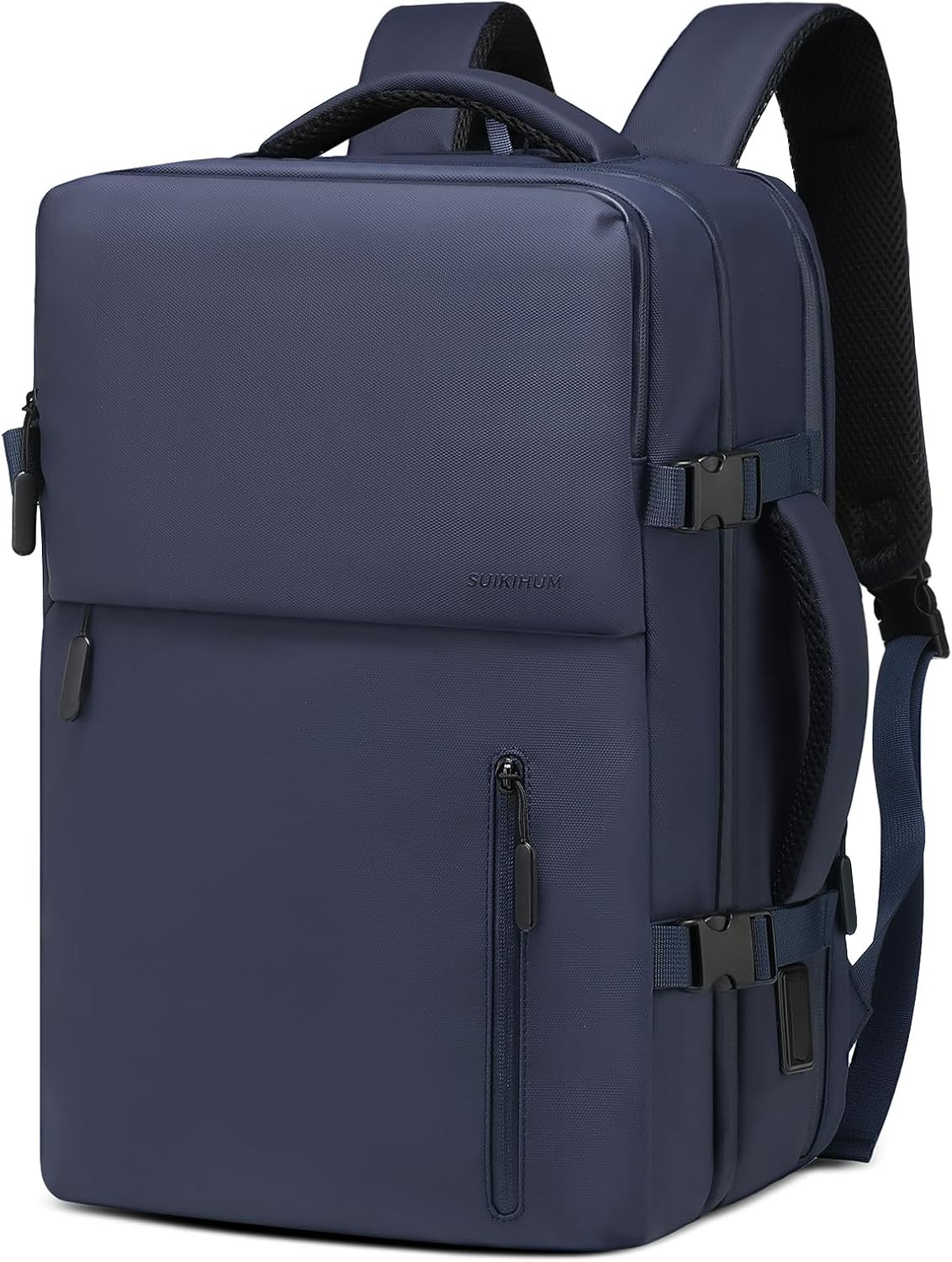 Lay Flat Carry on Travel Backpack, 30L Airline Approved, Fits 16″ Laptop, USB-C