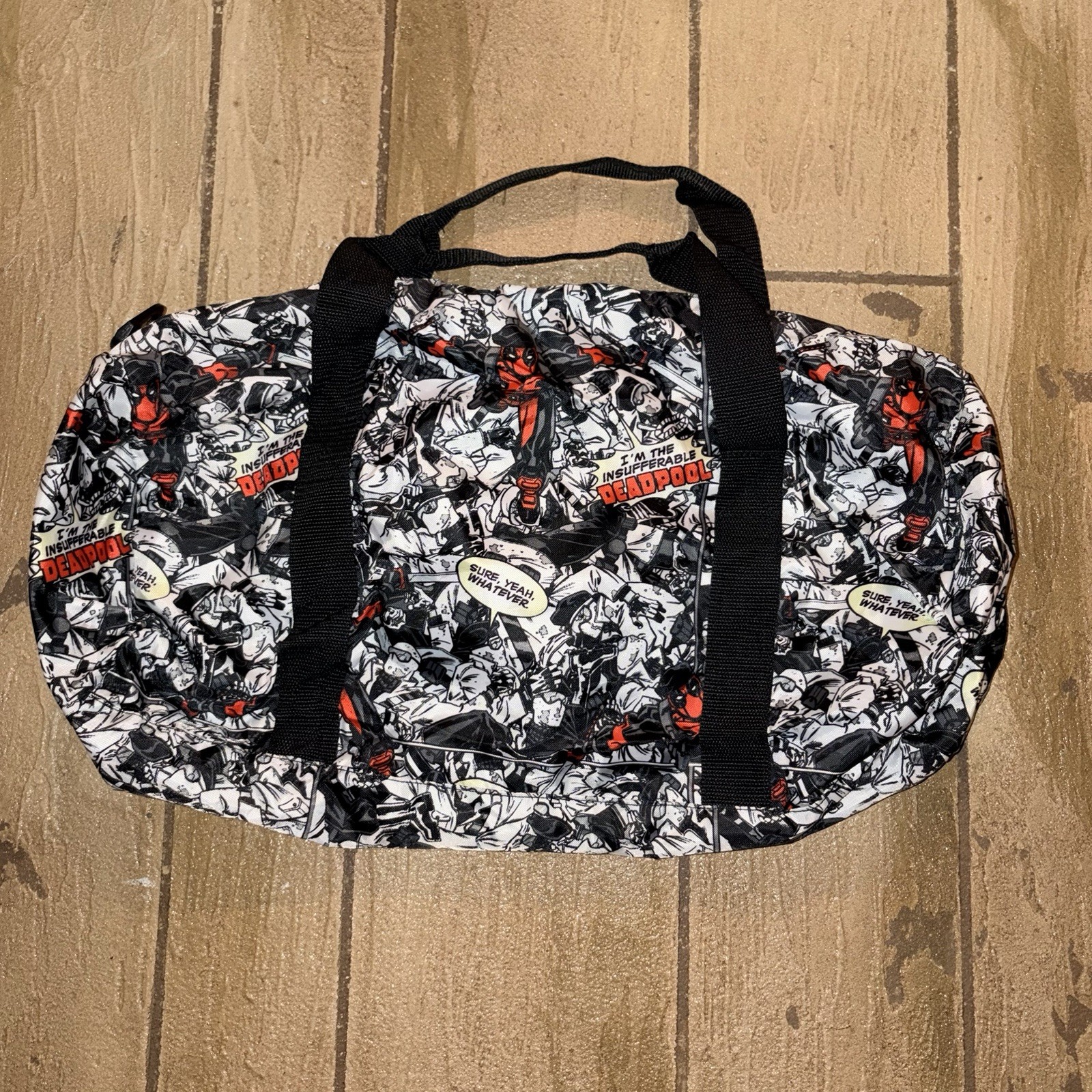 Marvel Deadpool Duffle Bag No Strap