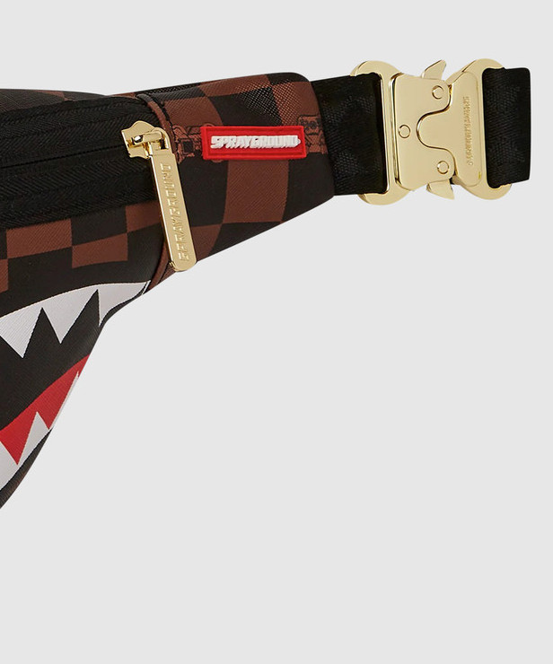 *NEW* SPRAYGROUND Peeking Character Saavy Crossover Bag BROWN (910B7512NSZ) 👍