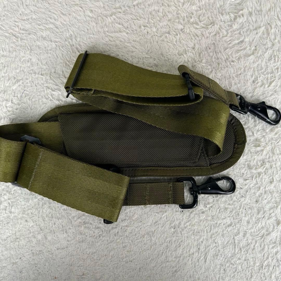 BRIEFING USA Made 2WAY Helmet Bag Ranger Green Ballistic Nylon Military Style