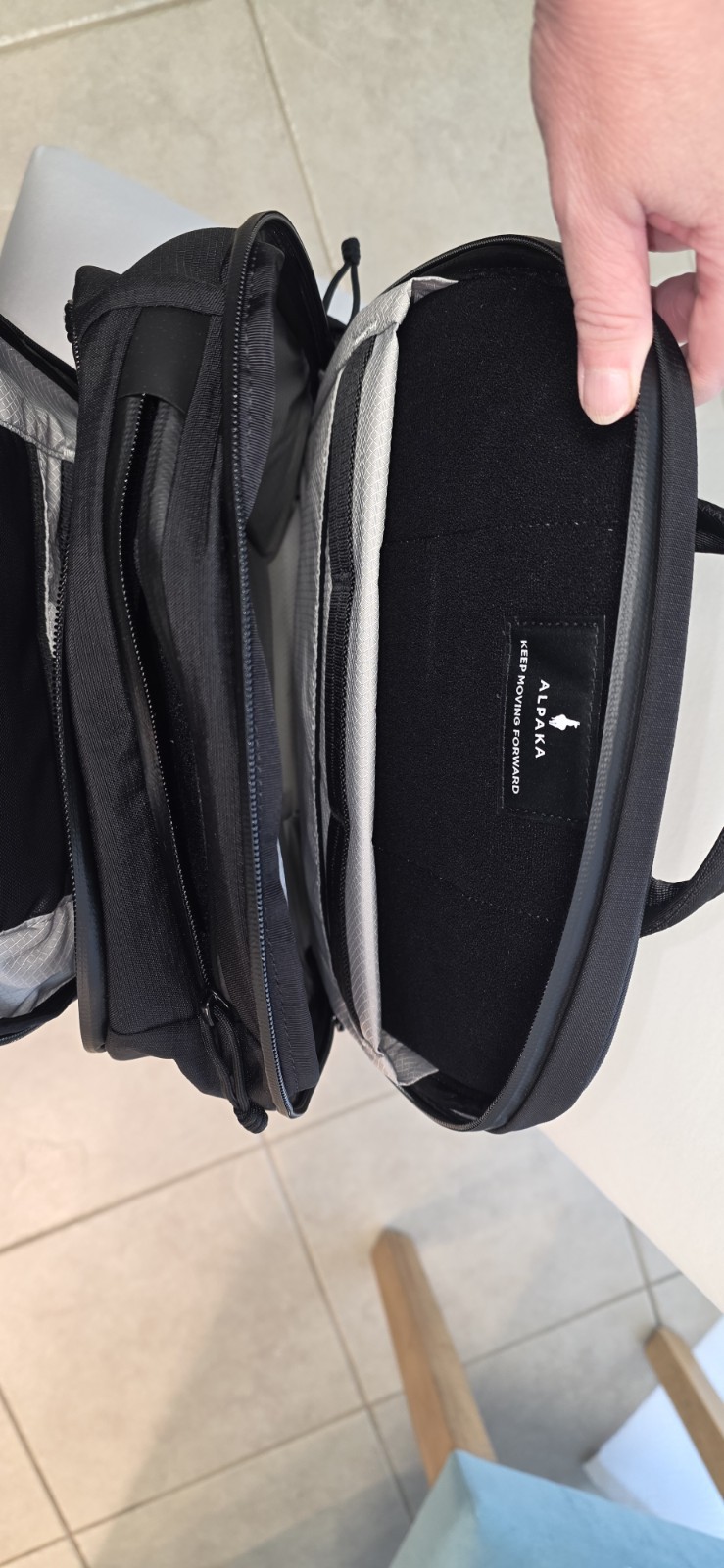 Alpaka – ELEMENTS BACKPACK PRO Axoflux 400D Ripstop Nylon MSRP $189.00 NWT