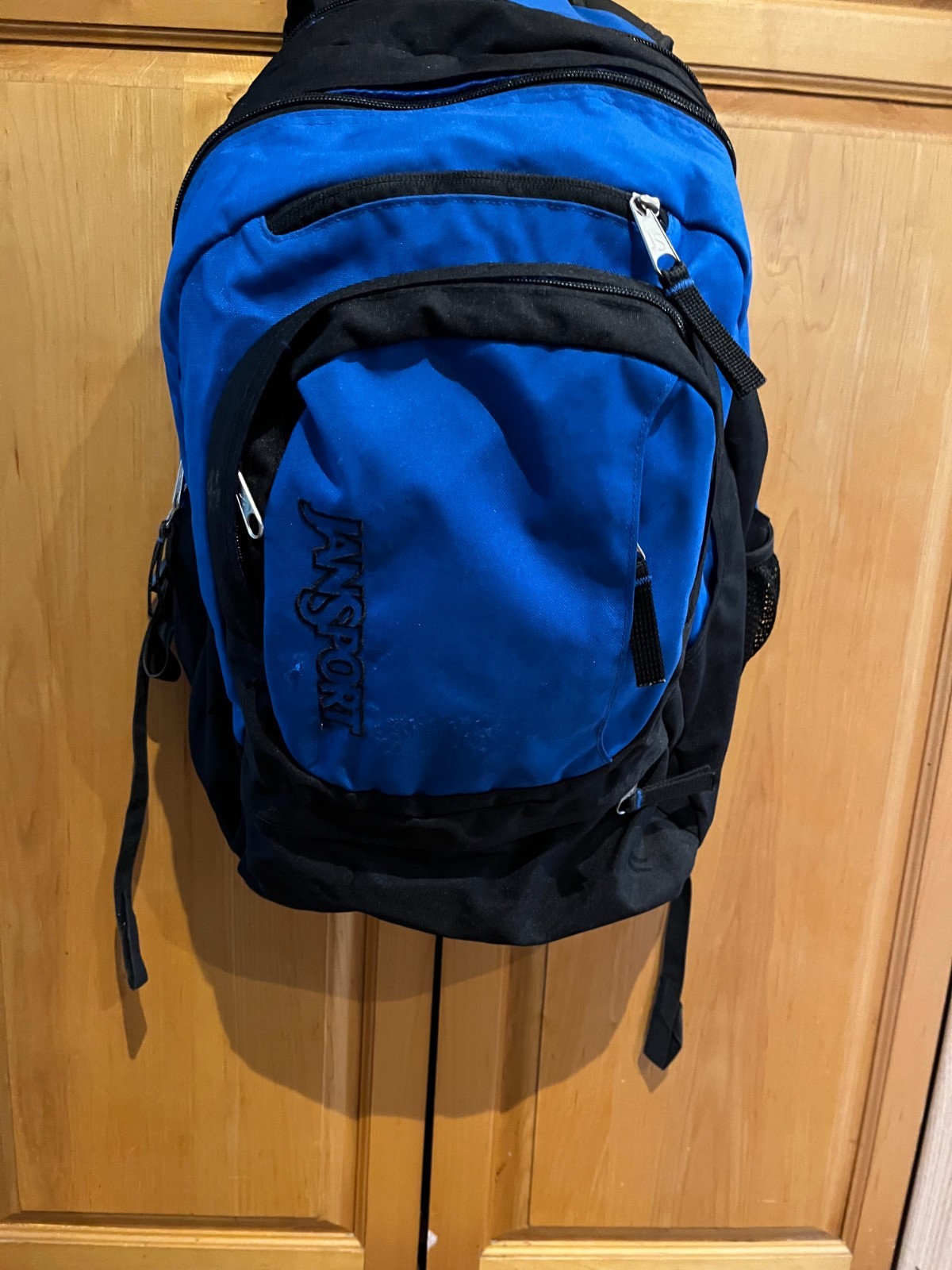 Vintage jansport Big Student Backpack Blue