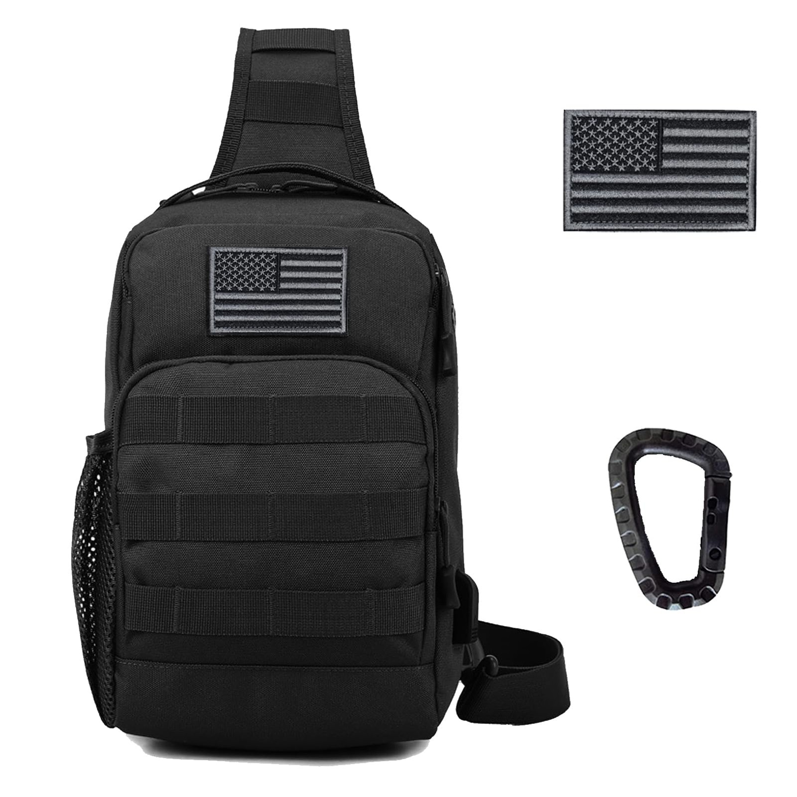 Tactical Shoulder Bag,Molle Shoulder Backpacks,Military Sling Daypack Backpac…