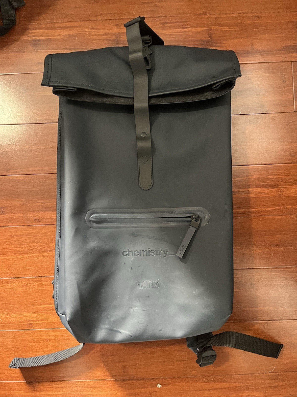 Rains Men’s Backpack Waterproof Navy Blue *See Description*
