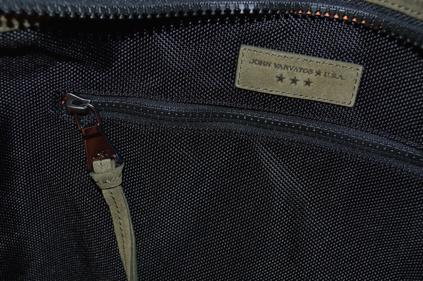 JOHN VARVATOS * USA Man’s NYLON PUFFER TOTE Bag NEW 19x16x7in Retail:$228