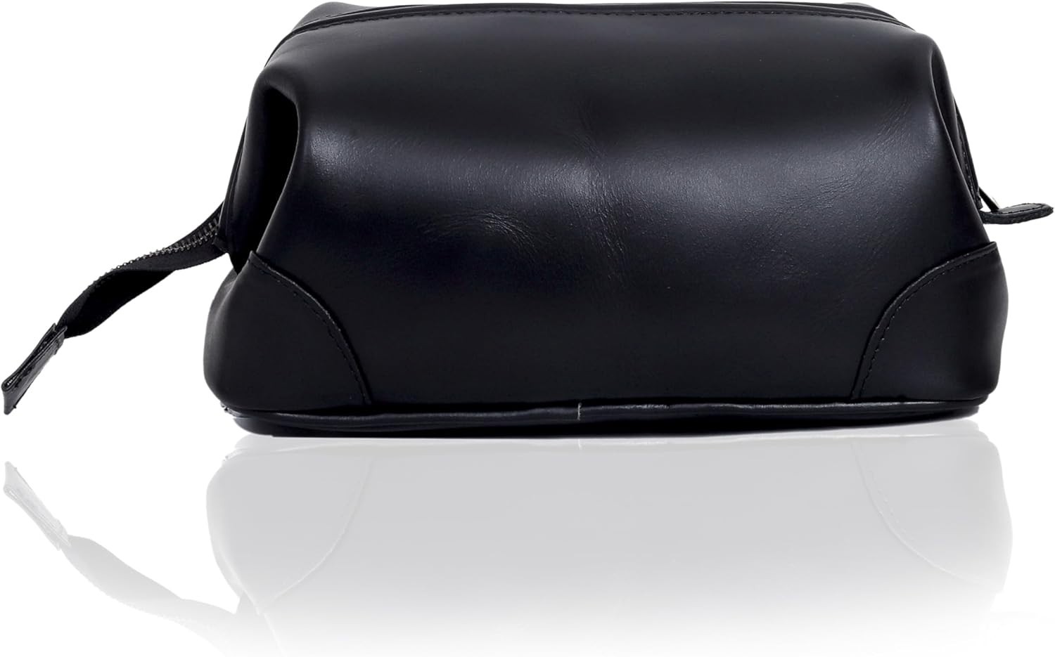 Leather Travel Toiletry Bag Dopp Kit, Shaving & Cosmetic Bag For Men Women