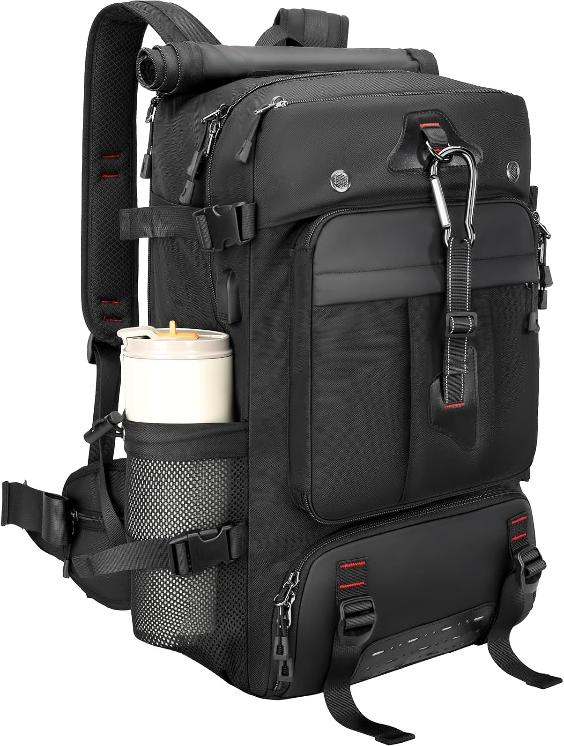 60L Men’s Travel Backpack – Durable Duffle with Laptop Compartment