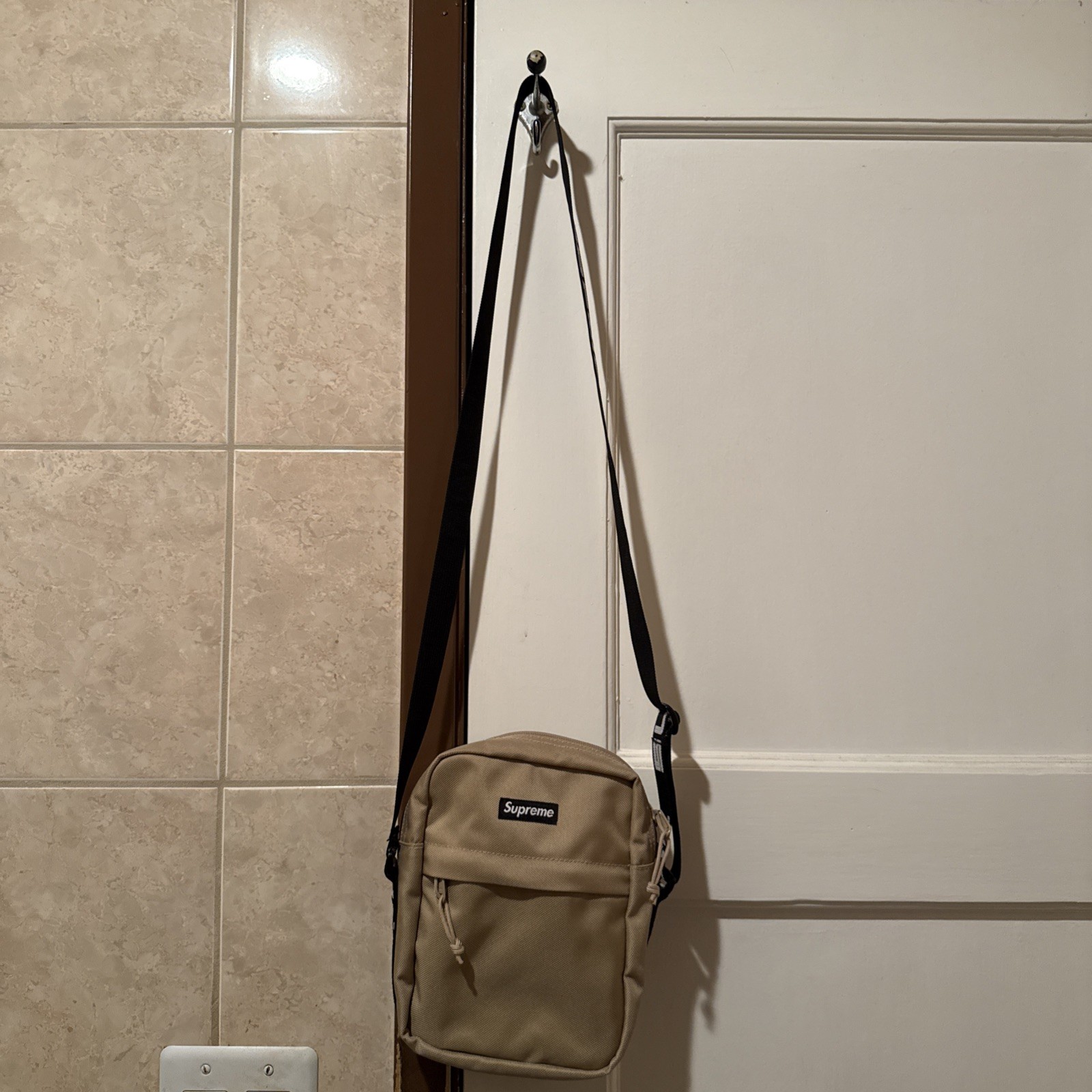 Supreme Shoulder Bag Tan / Cordura