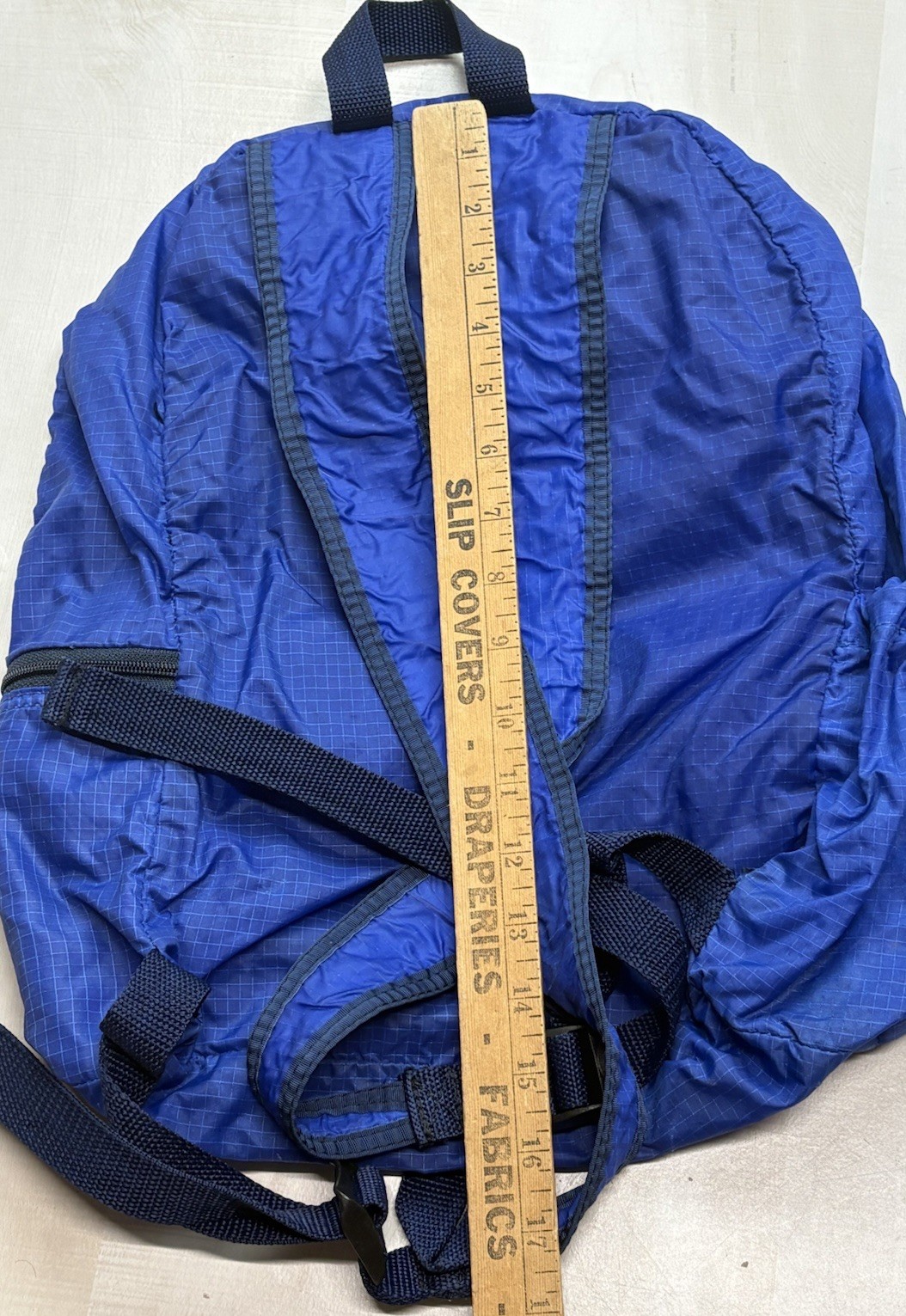 DRIFTER USA Backpack All Blue with Bottle Pockets READ