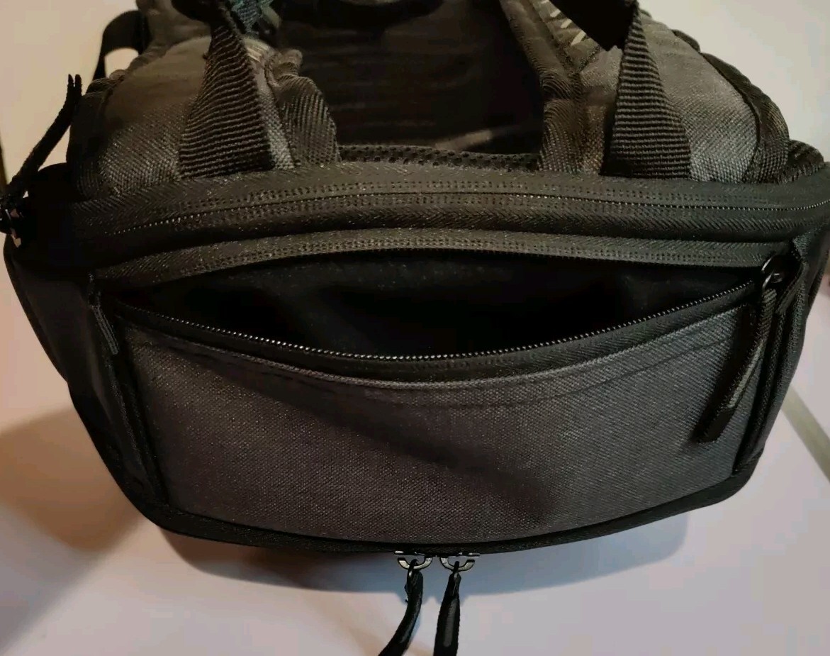 OGIO Hatch Pack Backpack Black & Heather Gray Laptop Office Travel 91001 Arkon
