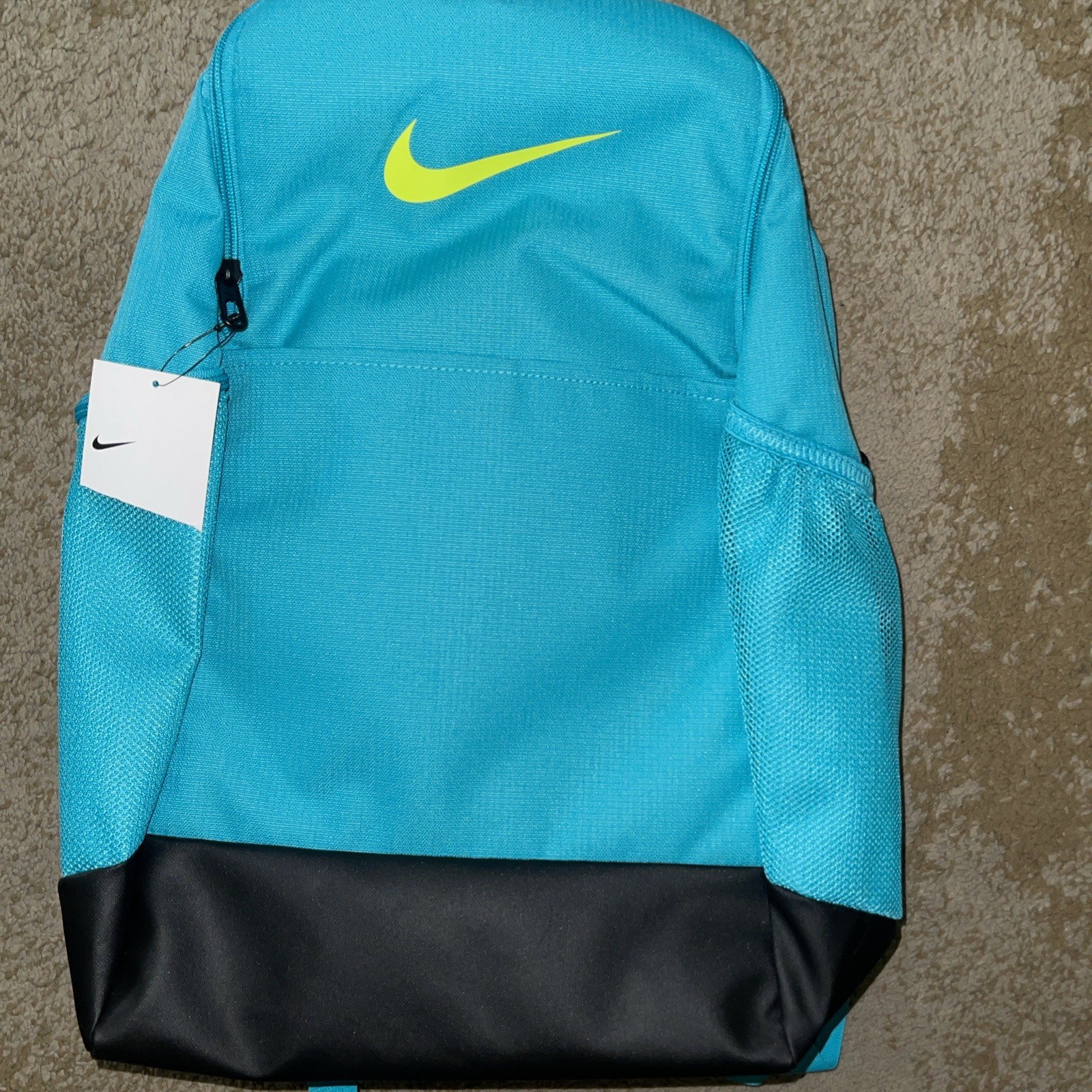 Nike Brasilia Medium Backpack (24L) Teal School Sport Book Bag DH7709 345 NEW