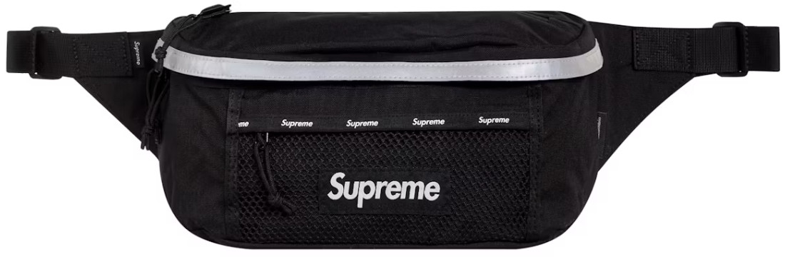 Supreme Waist Bag (FW24) Black 100% AUTHENTIC