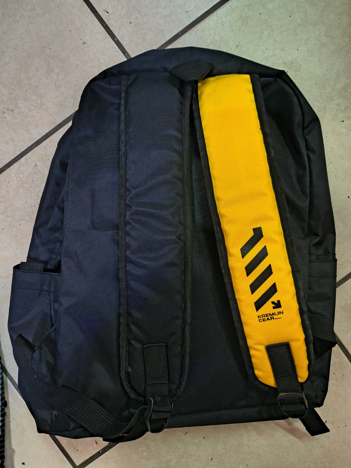 Kremlin Harbor Tech Gear Black Backpack Carrier Futuristic Tech Wear Cyberpunk
