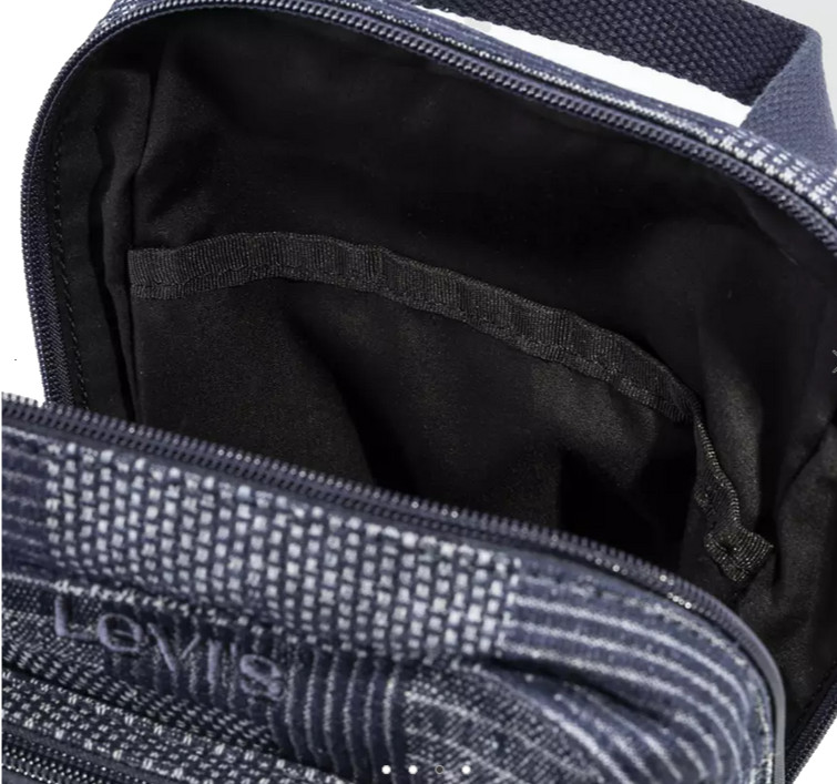 *New* LEVIS Denim Sling Bag Crossbody Pack Utility Zip Backpack (12 x 8 x 3in)