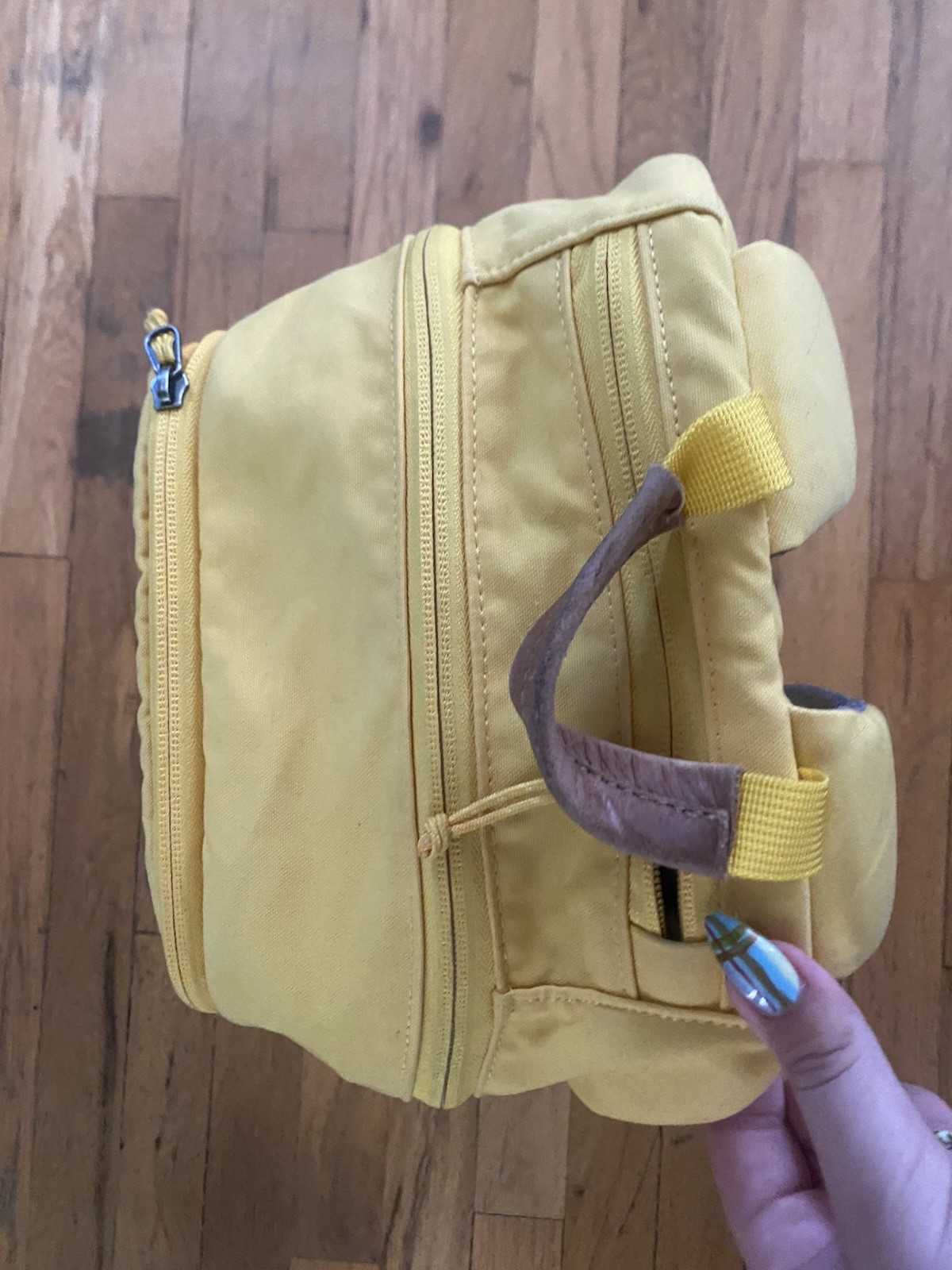 Fjallraven Raven Backpack 20L Yellow Ochre Color