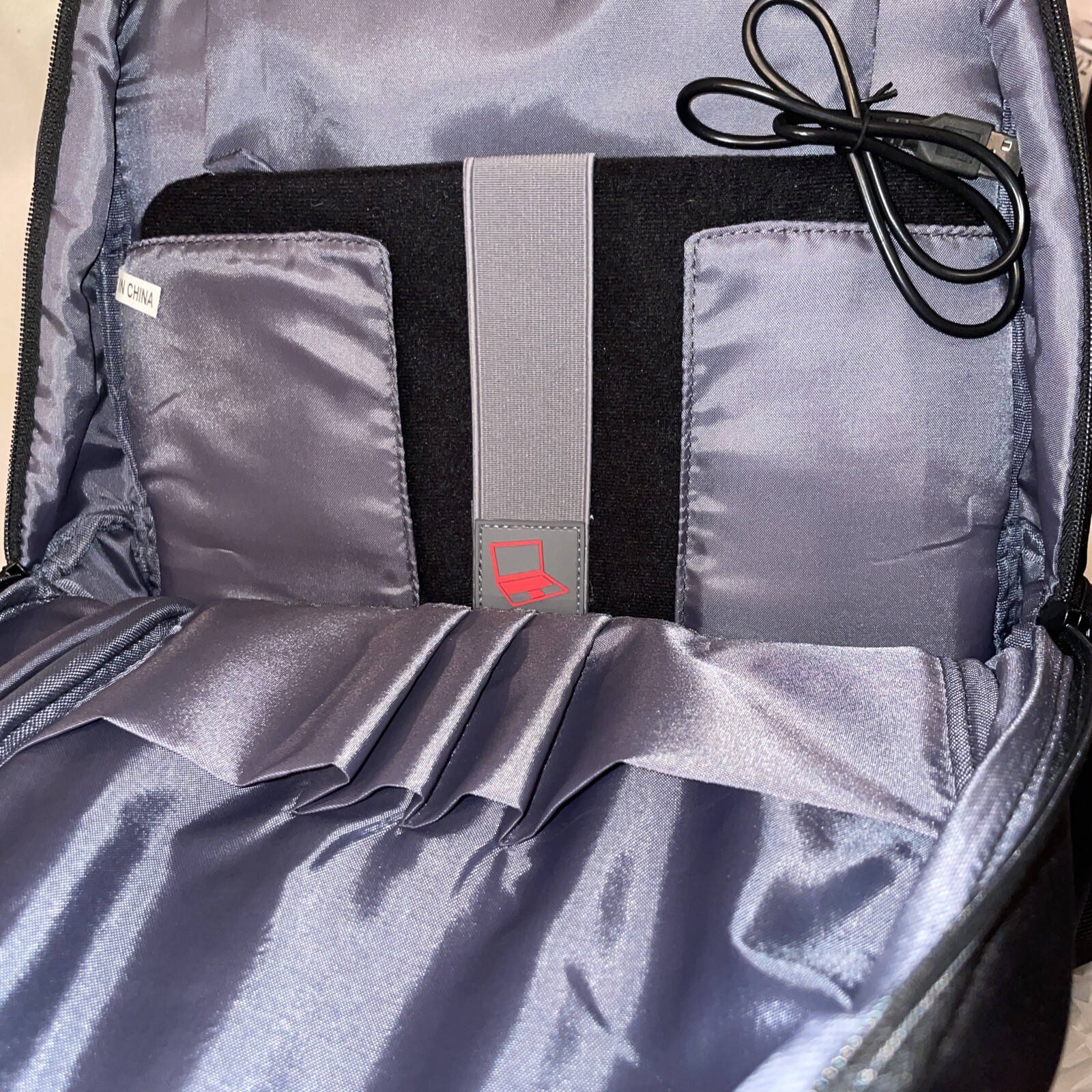 New 18” Laptop Backpack Water Resistant Bag Laptop Travel Work School College