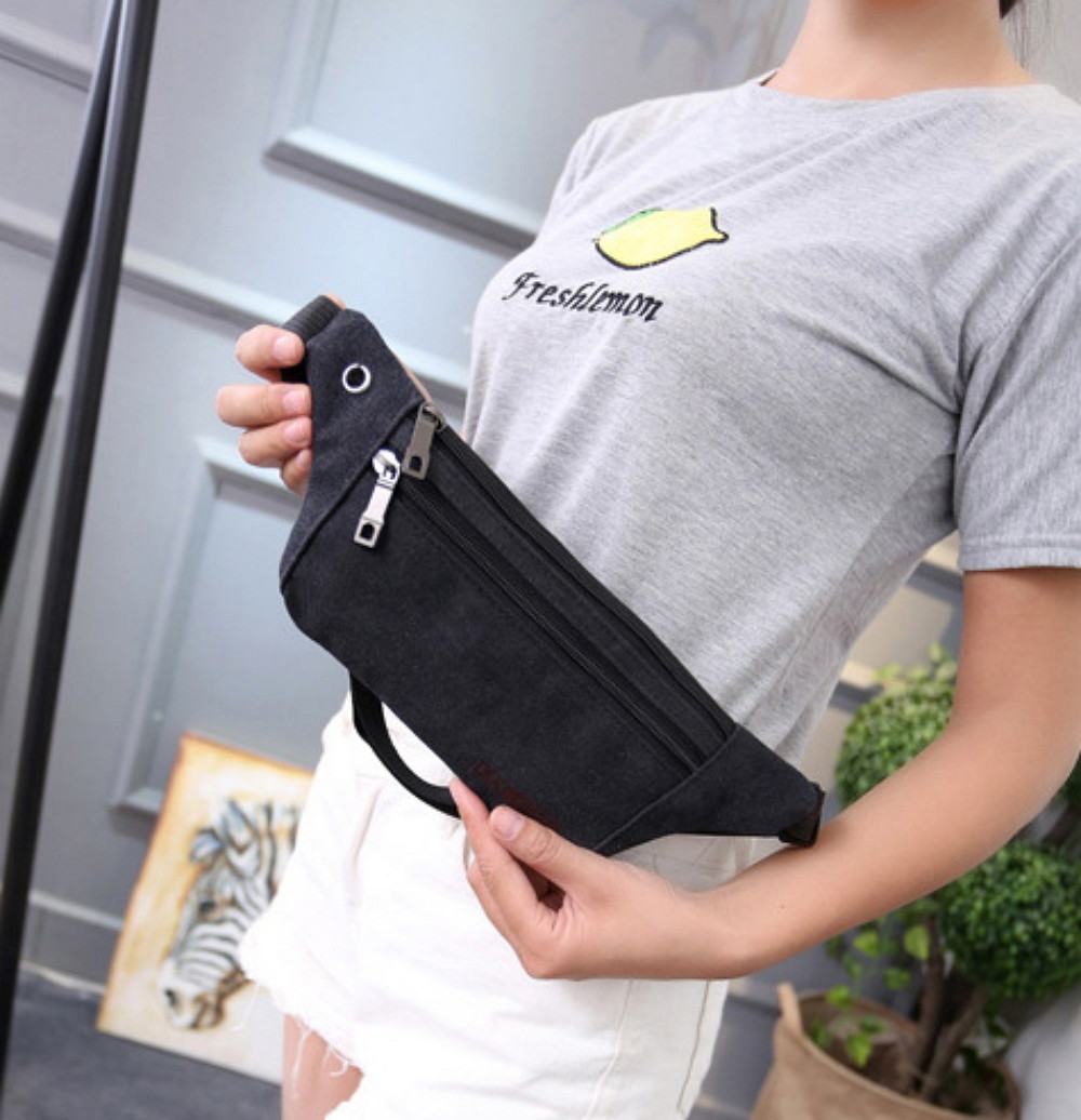 Running Belt Waist Pack Water Resistant Adjustable Fanny Bag for Unisex Travel