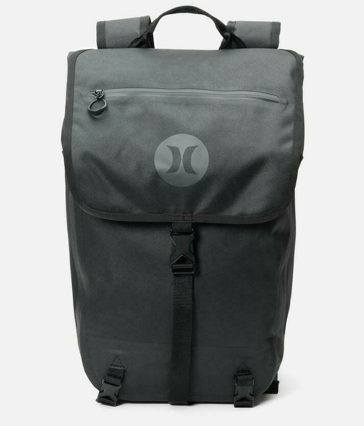 Hurley Wet Dry Elite Backpack Waterproof Travel Beach Water Sports Outdoor Black