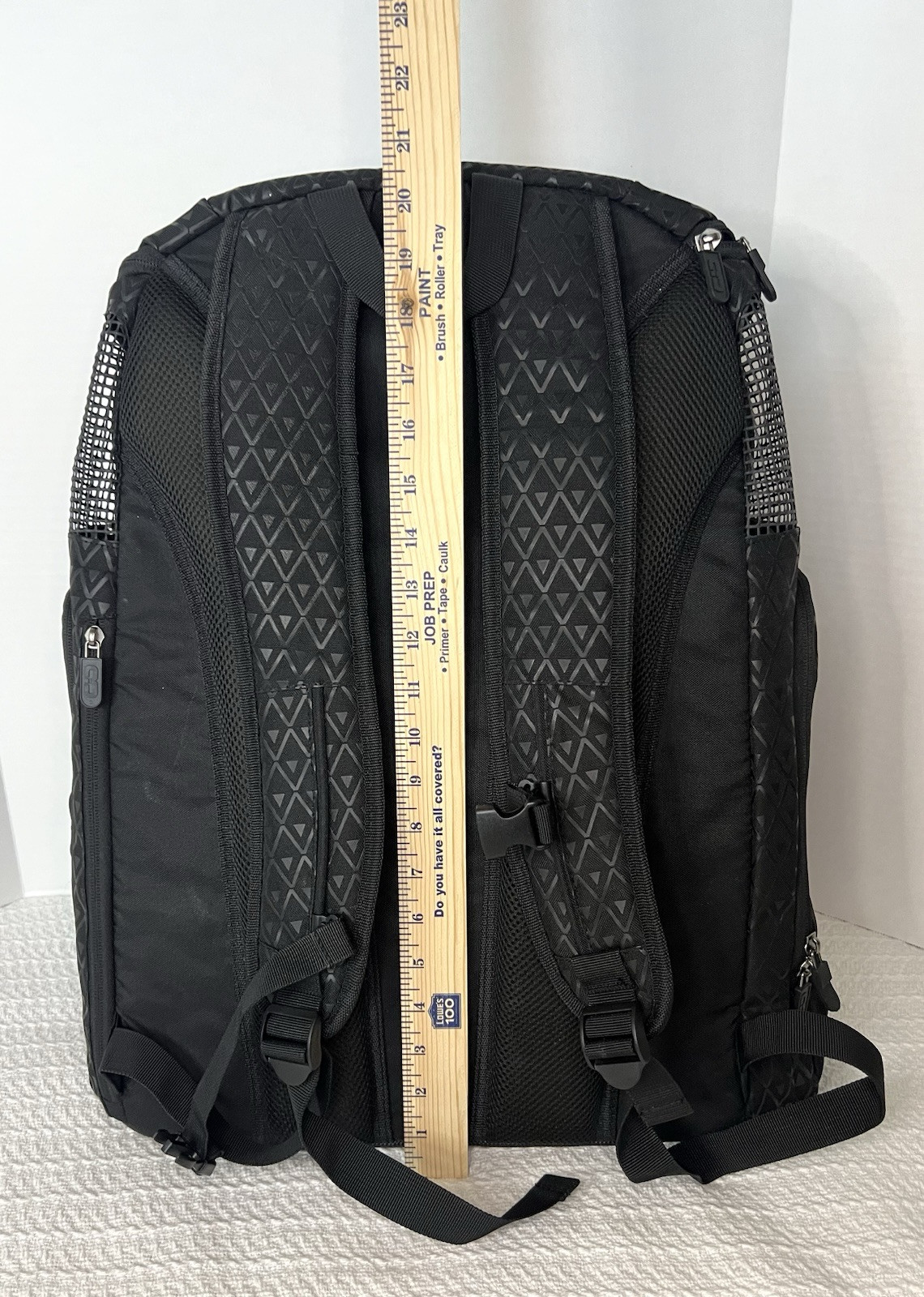 Point3 Basketball Backpack Black Large Sports Equipment Gear Ball Bag