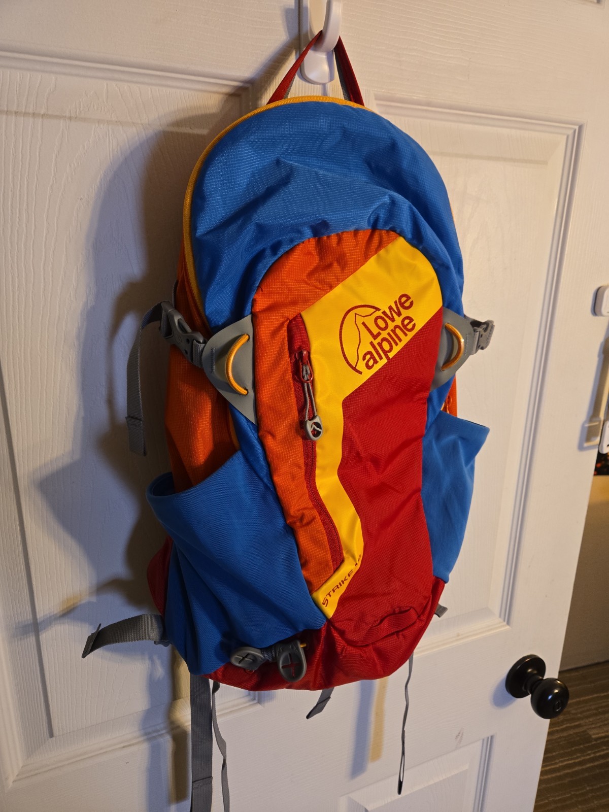 Lowe Alpine Lightweight Hiking Backpack Vibrant Multi Color Strike18 Daypack