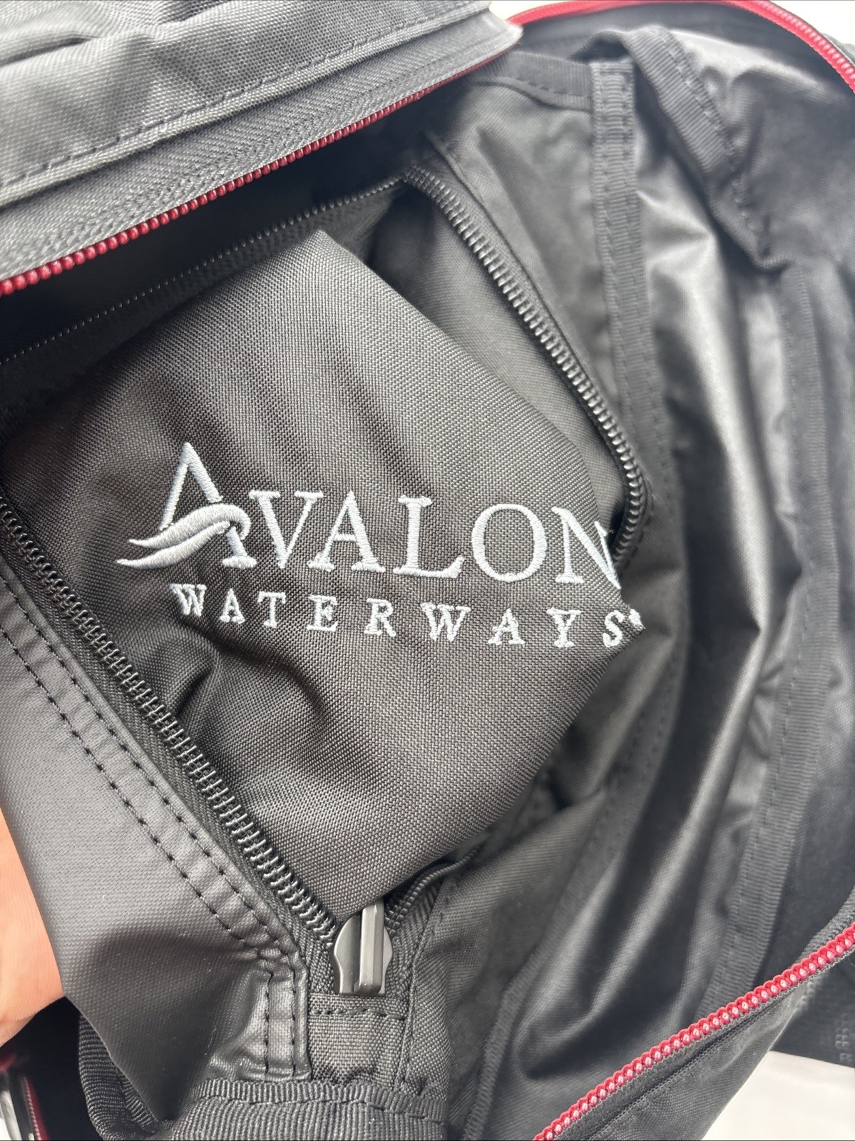 Victorinox backpack – Avalon Waterways Logo
