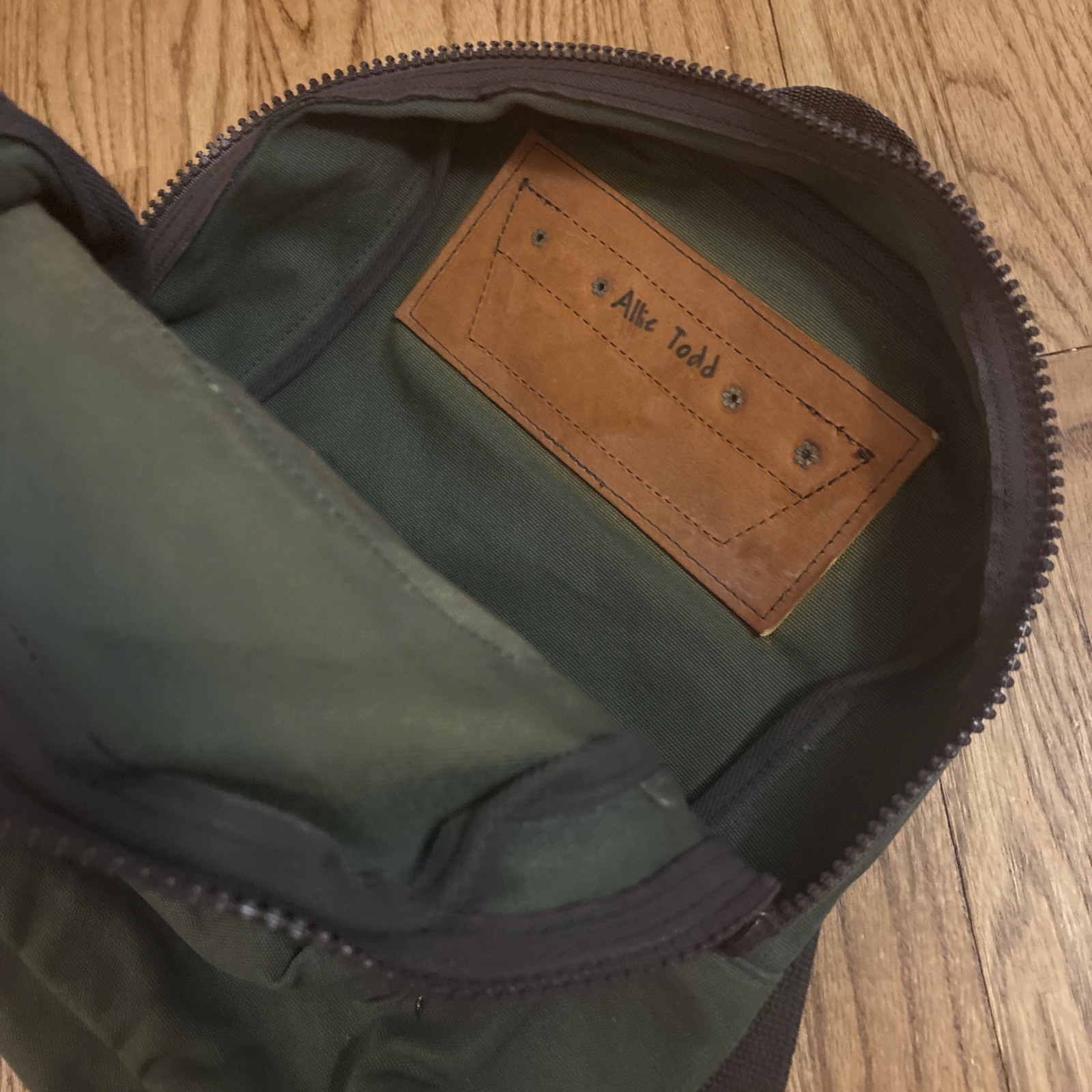 Duluth Pack Olive Green Travel Backpack Canvas Laptop Bag Daypack *read Logo