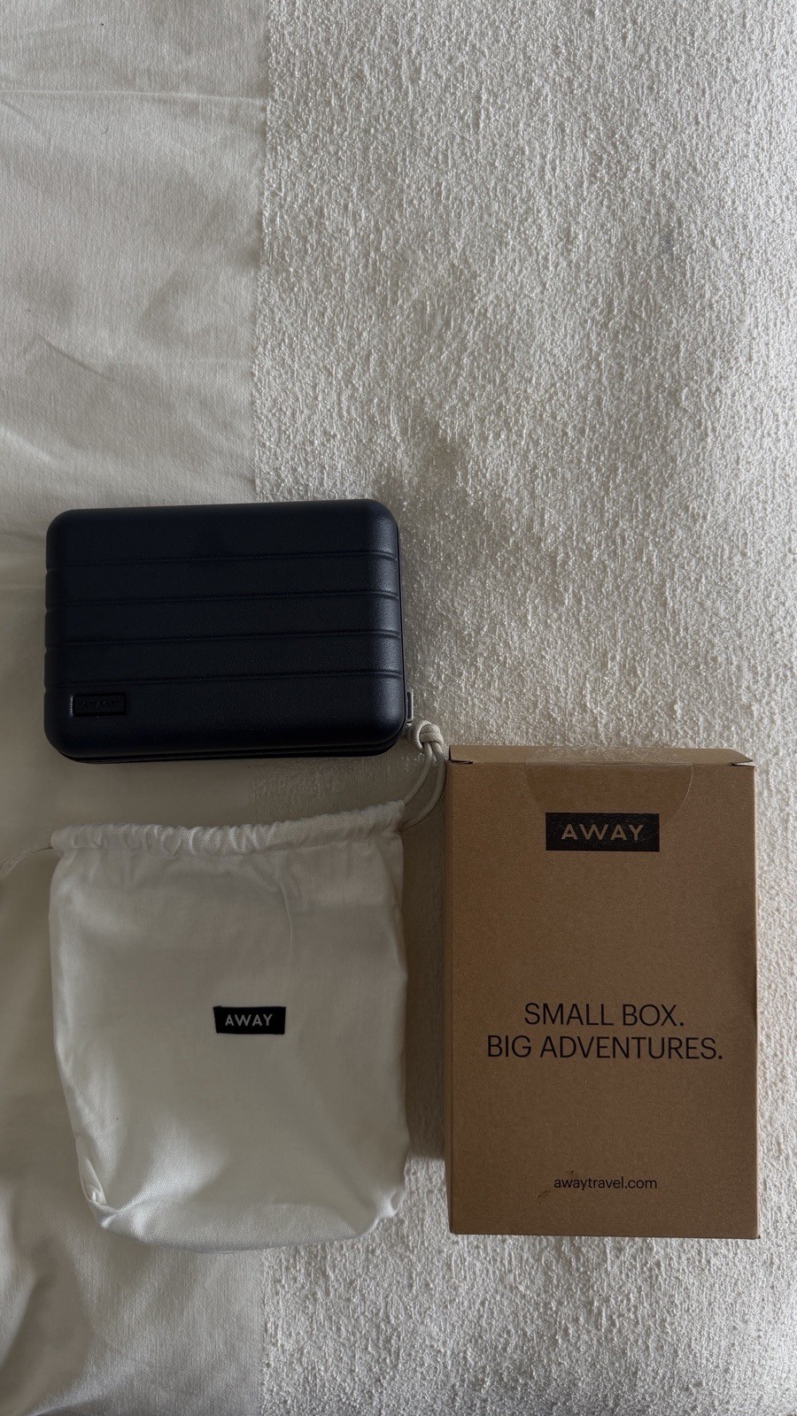 Away Mini Crossbody Bag in Navy
