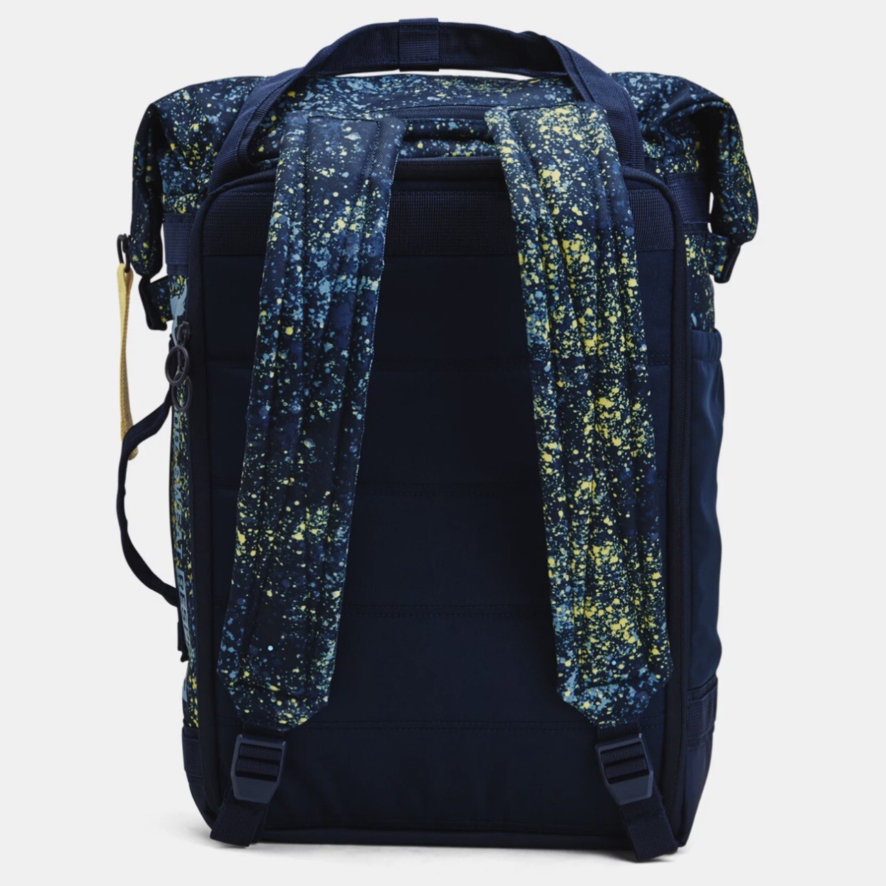 Under Armour Project Rock Box Duffle Backpack Blue Utility Bag #189-408