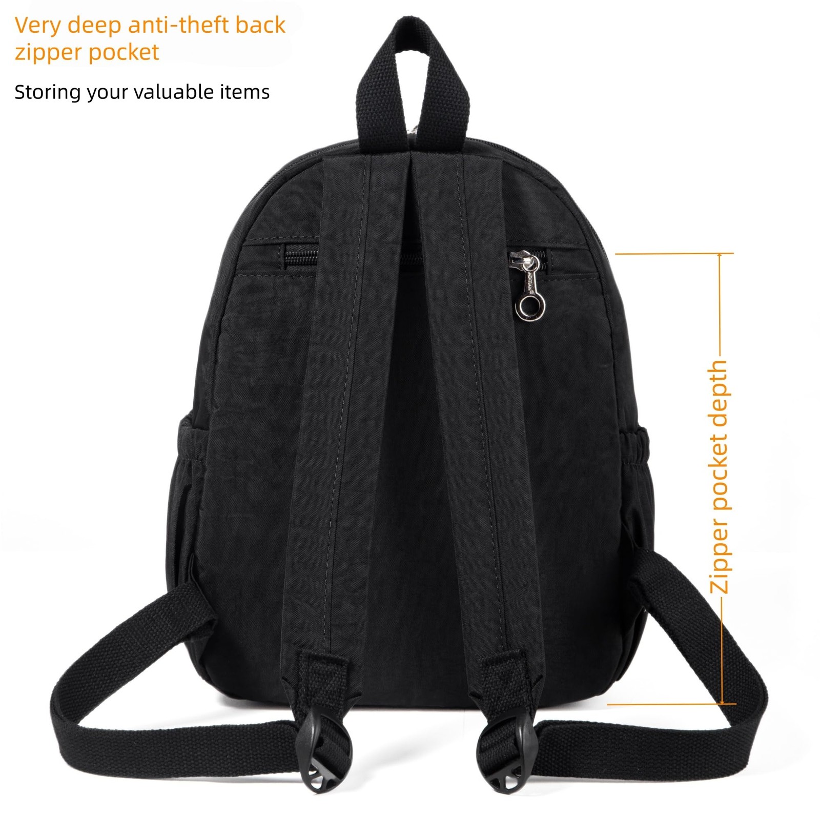 Mini Lightweight 11.8 Inch Backpack Durable Travel Hiking Women and Girls Sma…