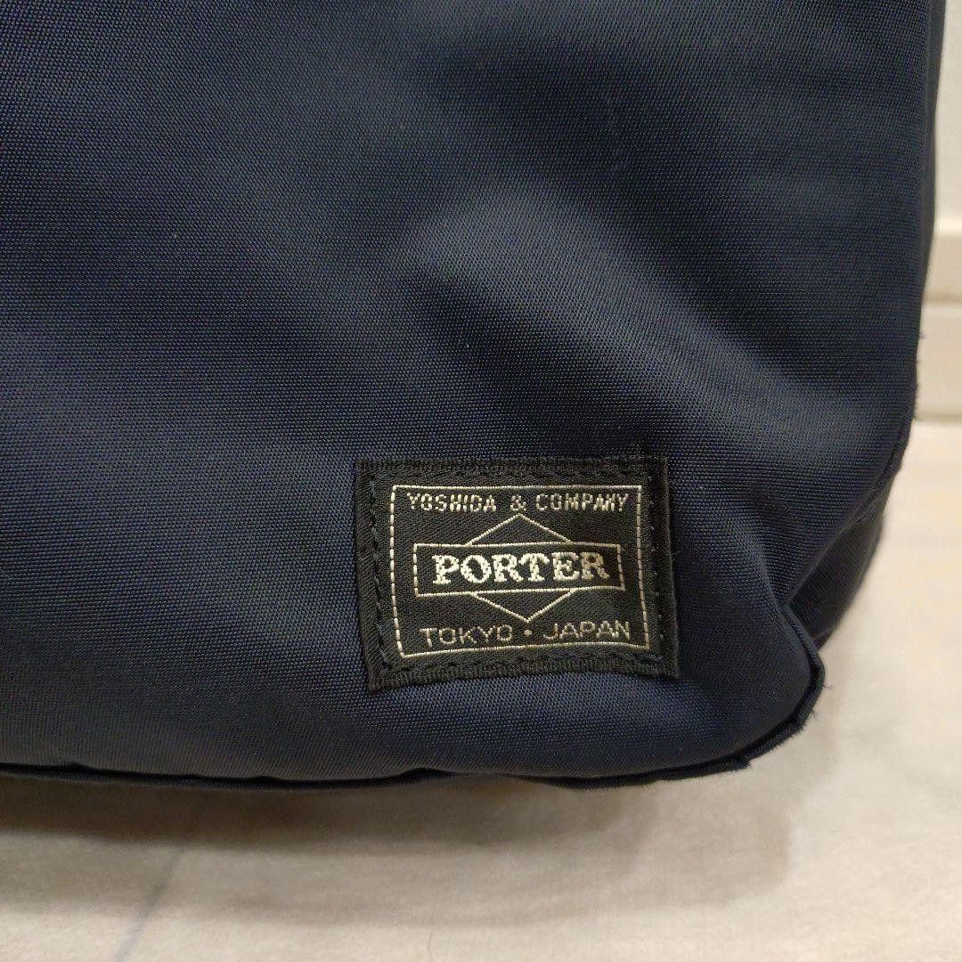 Porter TIME Daypack Navy W285mm H410mm D110mm Used Japan