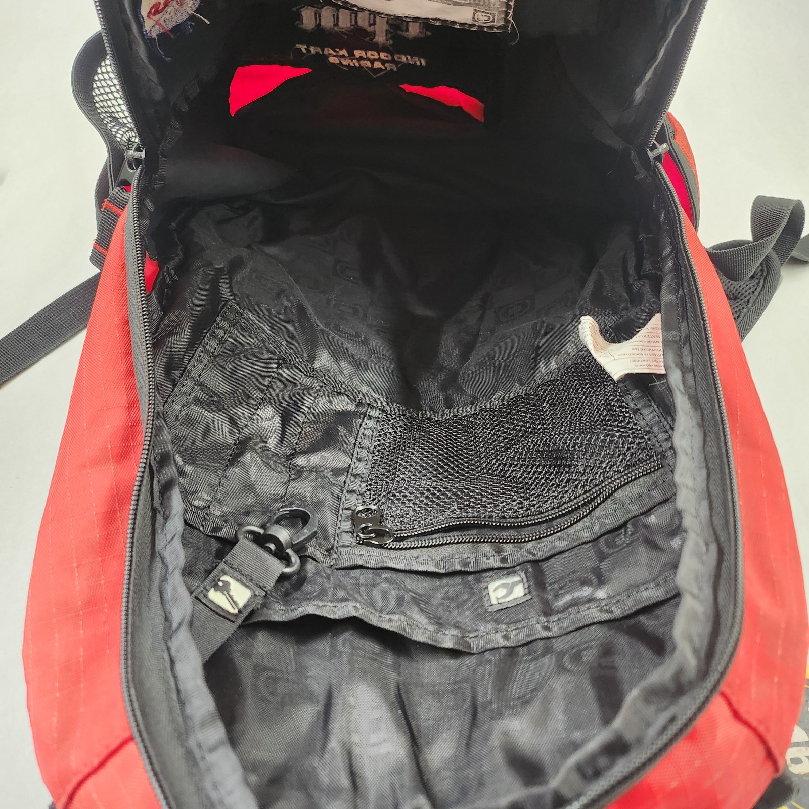 RPM Mcgrath Lucas OGIO Moto Backpack Promotional Bag Indoor Kart Racing Red