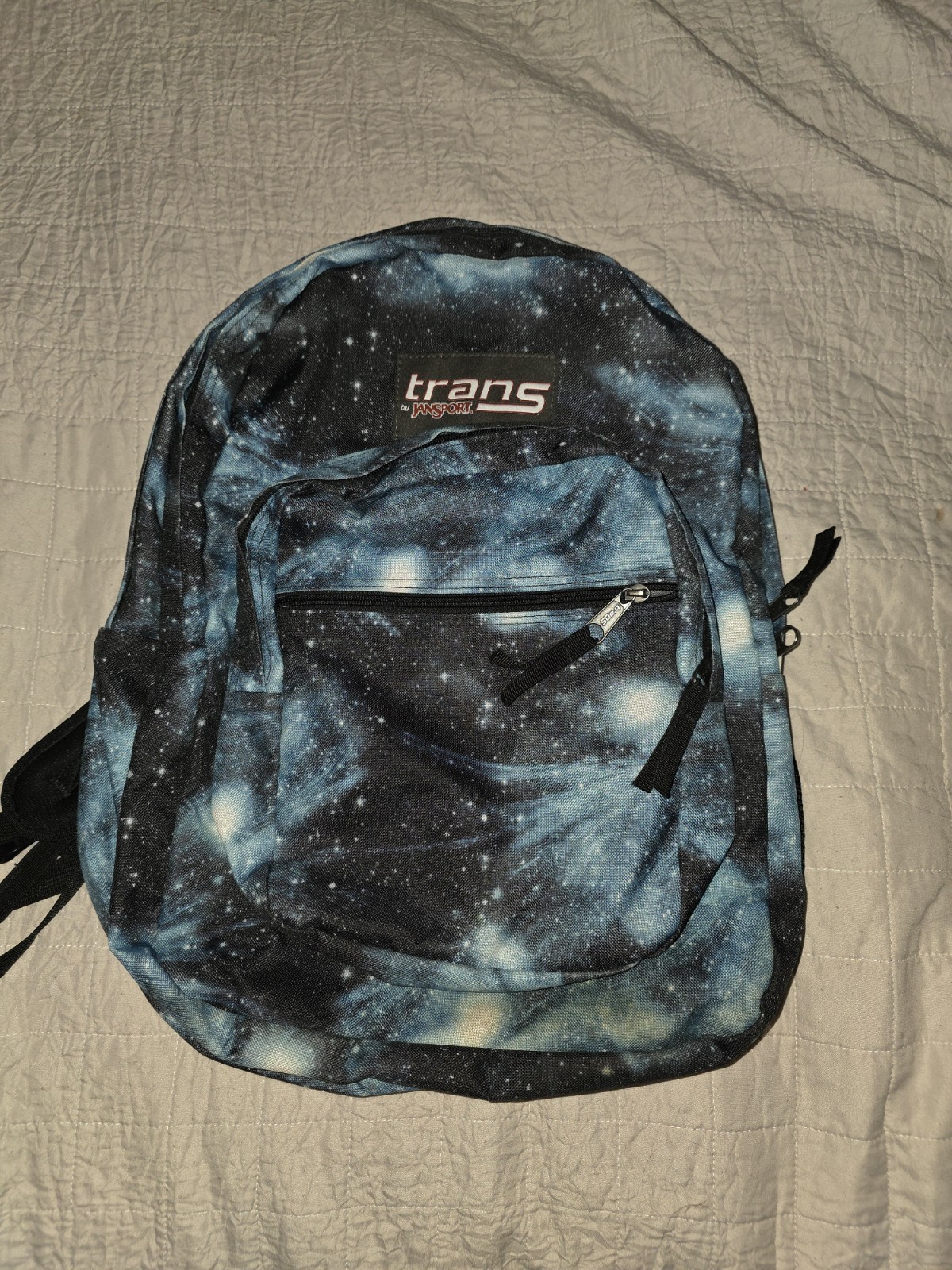 JanSport Trans SuperMax Backpack Laptop Sleeve Cosmos Galaxy Space Blue JS00TM60