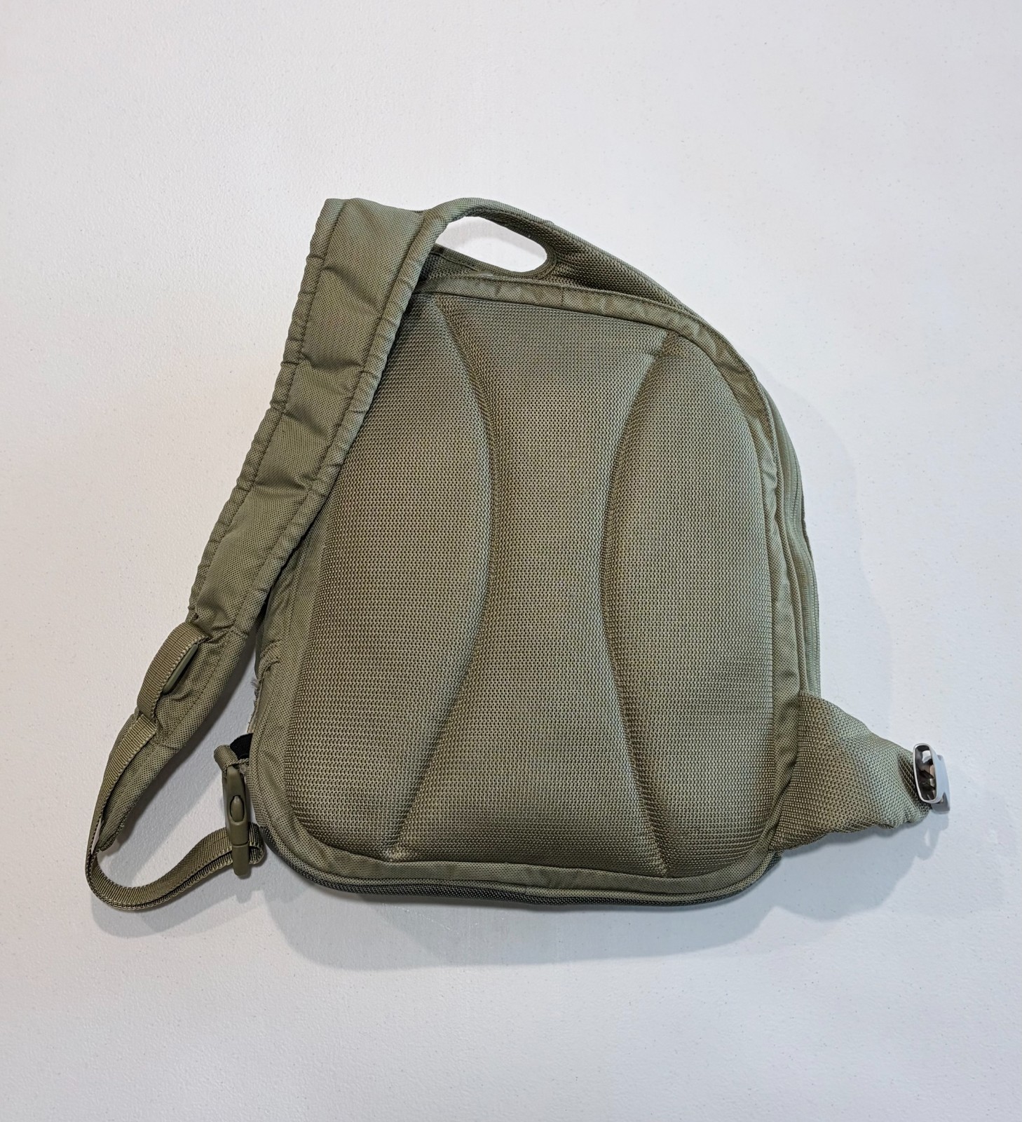 Tumi T-Tech Convertible Bag Olive Green 13.25″x12″ Rare